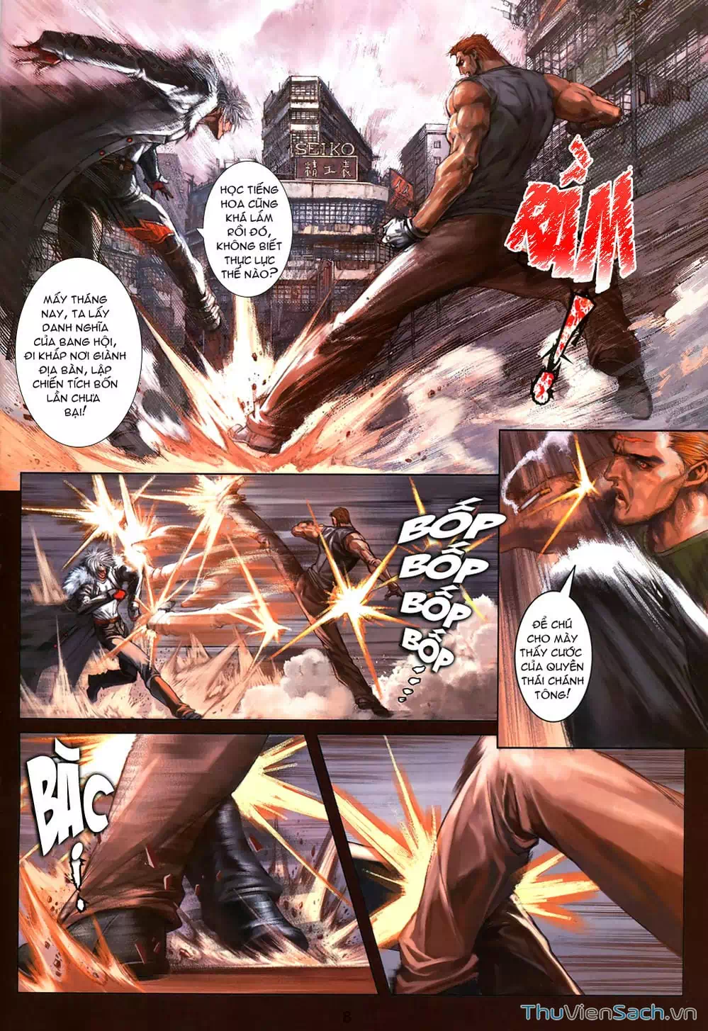 Truyện Tranh Cửu Long Thành Trại 1: Thành Phố Hắc Ám trang 5