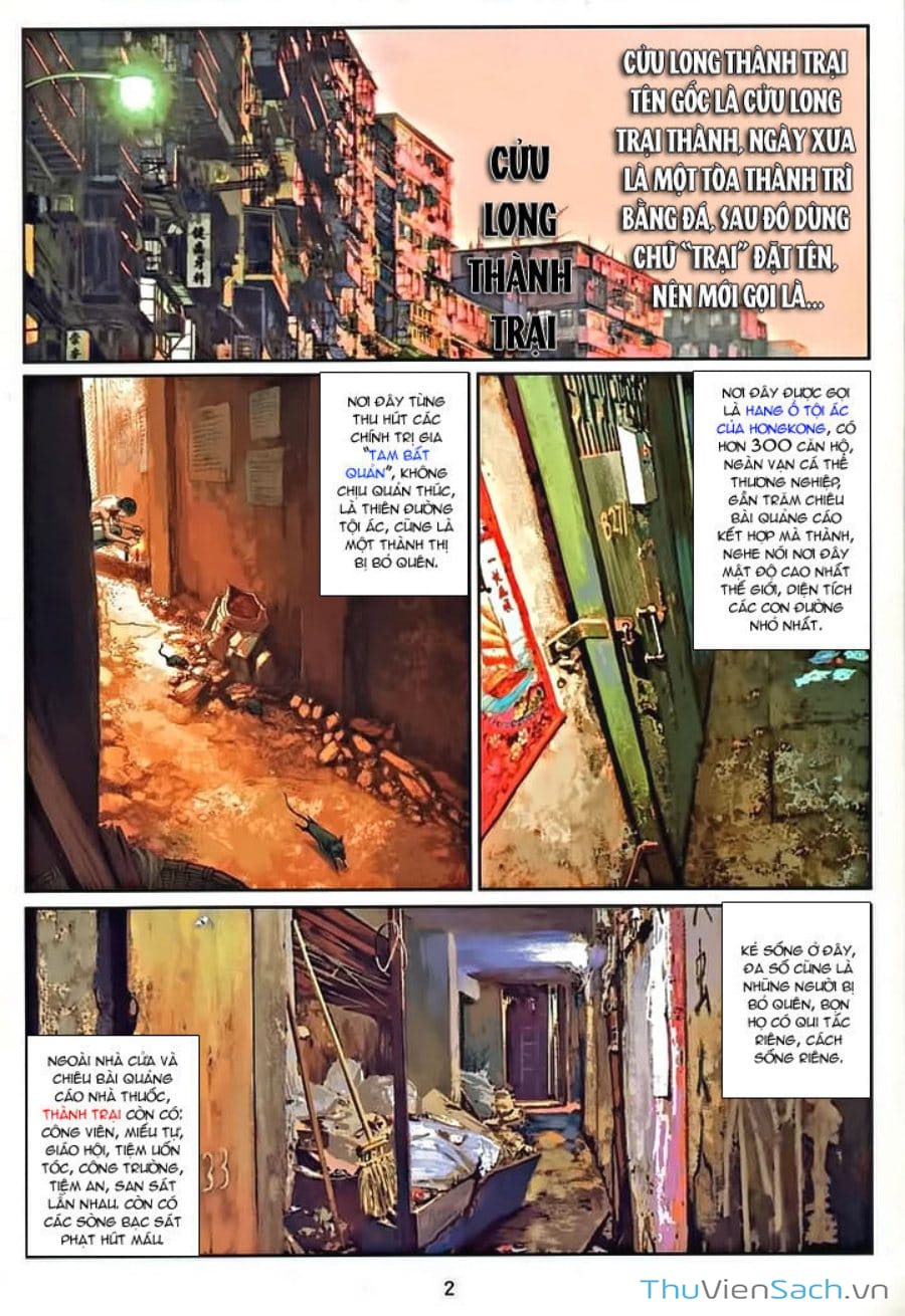Truyện Tranh Cửu Long Thành Trại 1: Thành Phố Hắc Ám trang 5