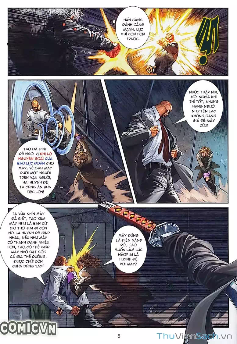 Truyện Tranh Cửu Long Thành Trại 1: Thành Phố Hắc Ám trang 5