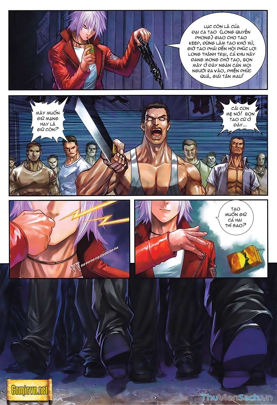 Truyện Tranh Cửu Long Thành Trại 2: Vây Thành trang 5