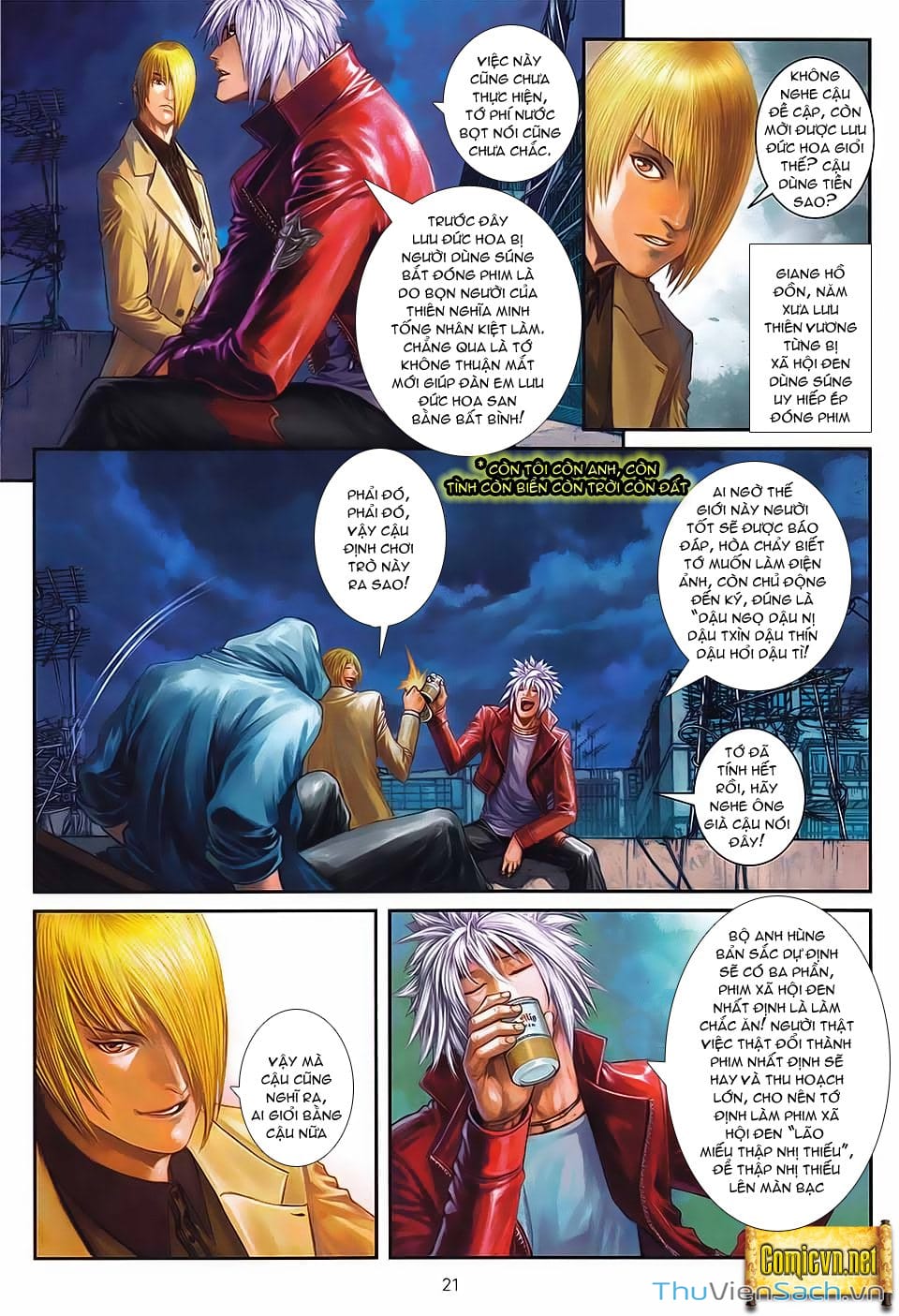 Truyện Tranh Cửu Long Thành Trại 2: Vây Thành trang 5