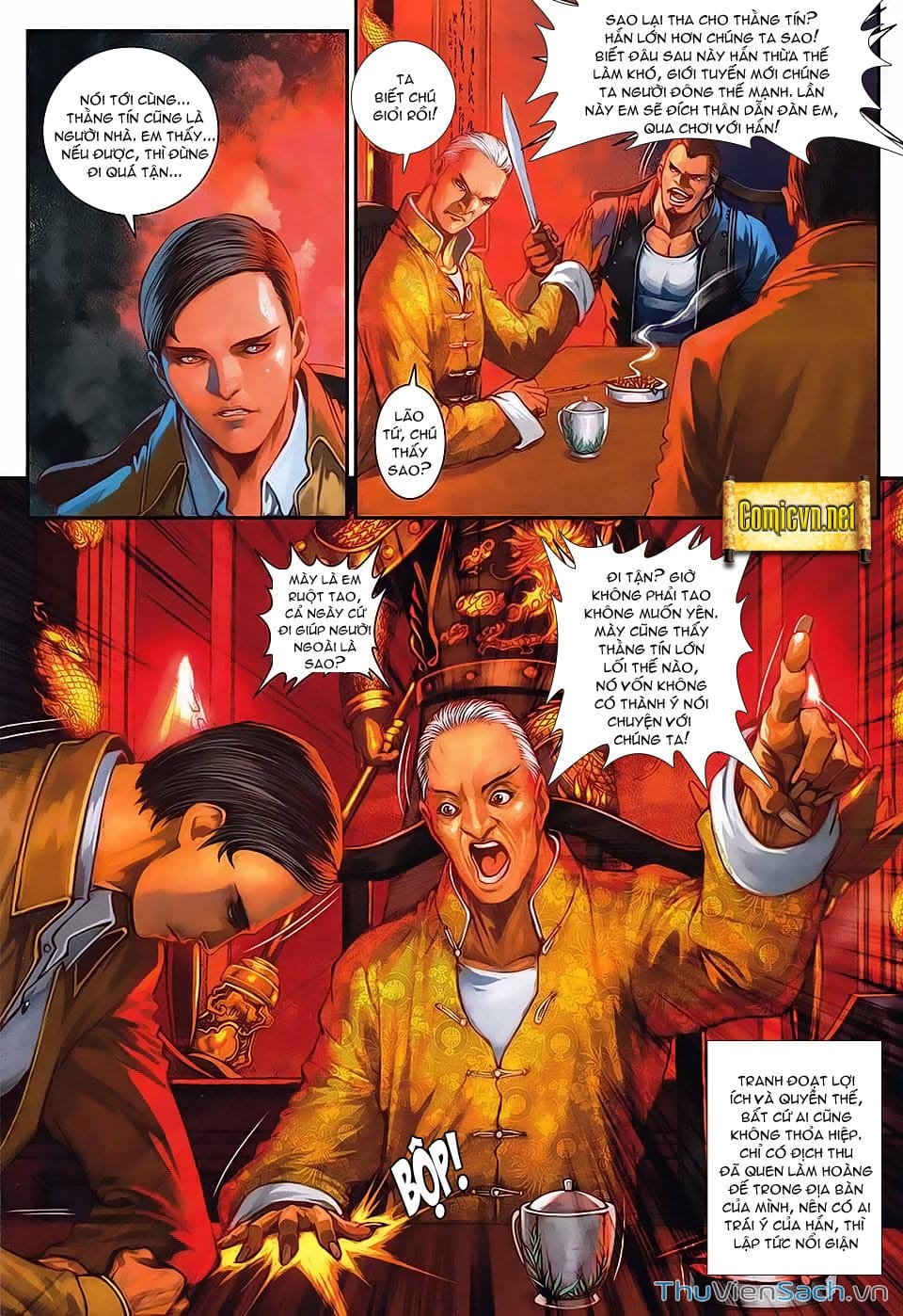 Truyện Tranh Cửu Long Thành Trại 2: Vây Thành trang 5