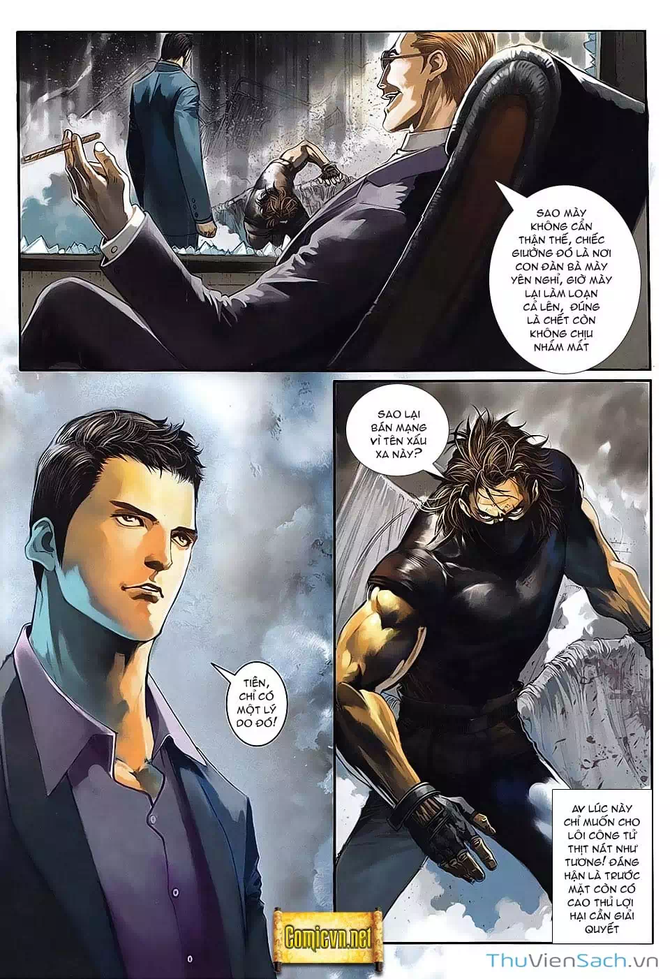 Truyện Tranh Cửu Long Thành Trại 2: Vây Thành trang 5