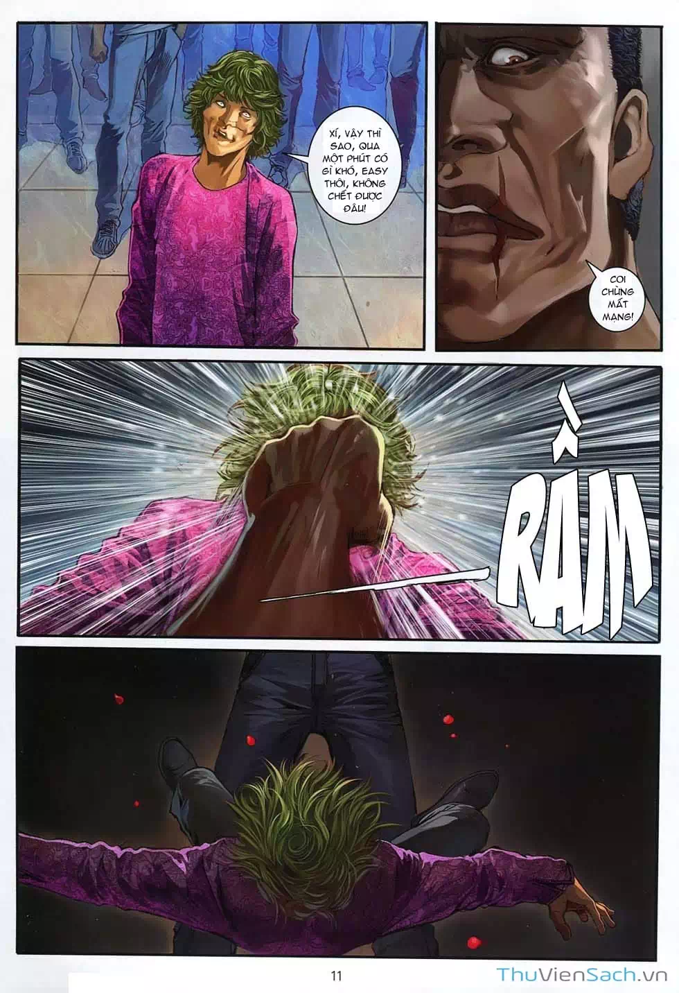 Truyện Tranh Cửu Long Thành Trại 2: Vây Thành trang 5