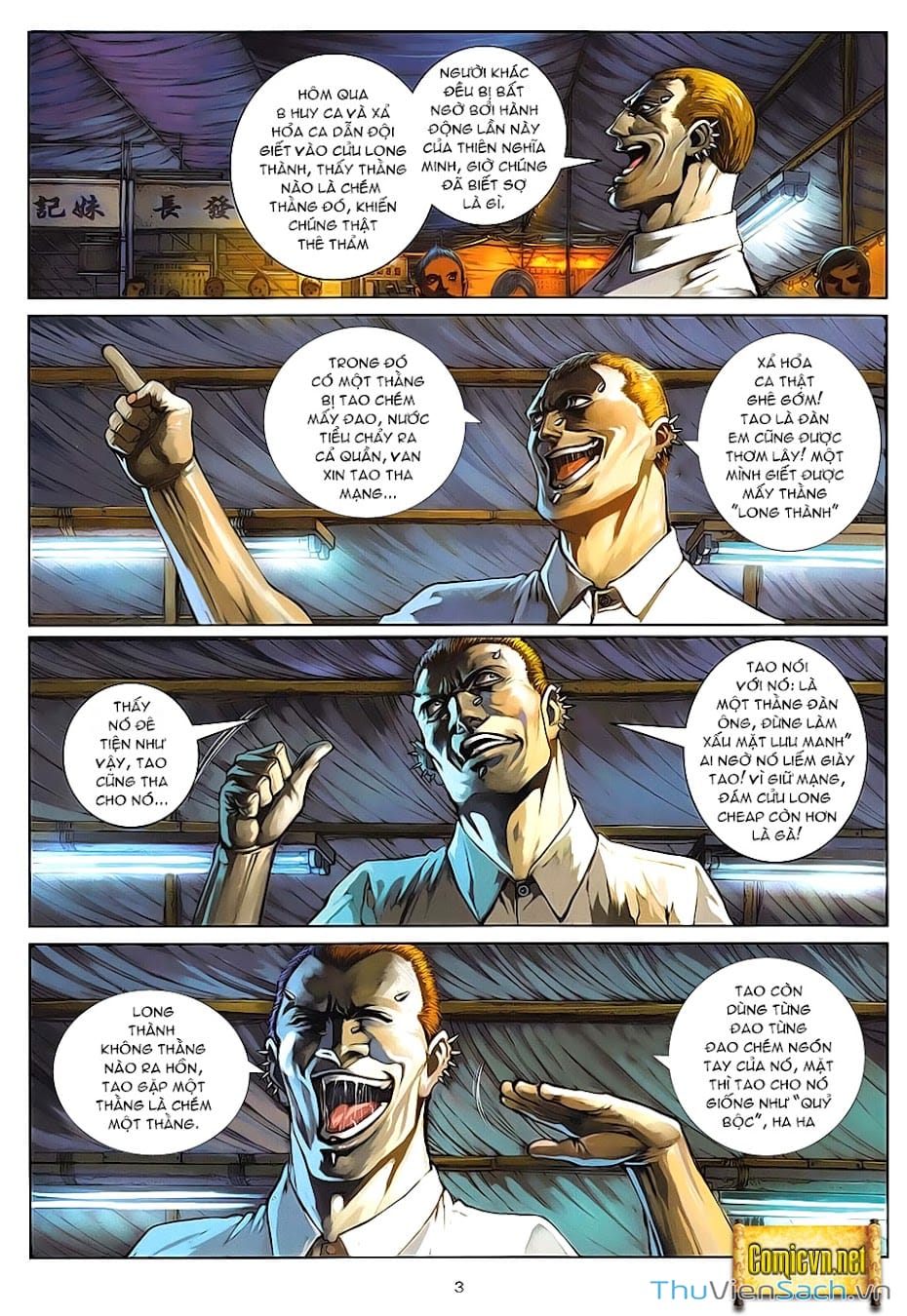 Truyện Tranh Cửu Long Thành Trại 2: Vây Thành trang 5
