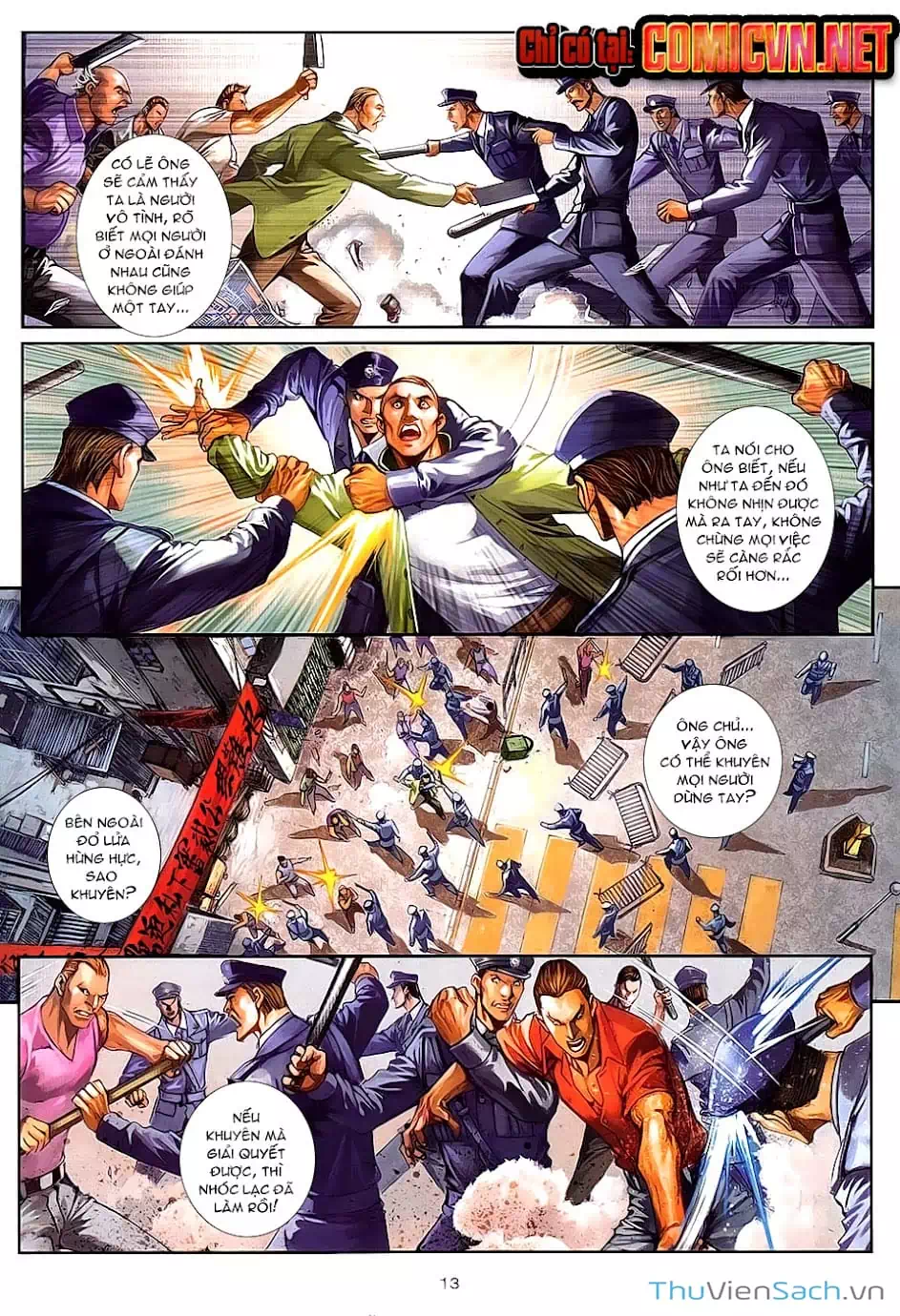 Truyện Tranh Cửu Long Thành Trại 2: Vây Thành trang 5