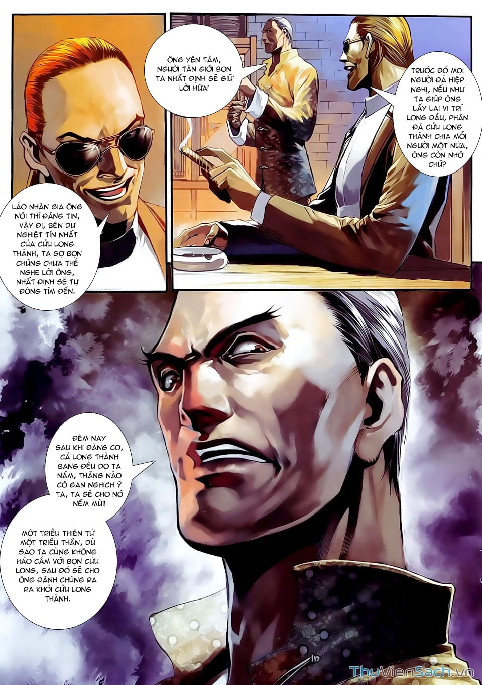 Truyện Tranh Cửu Long Thành Trại 2: Vây Thành trang 5