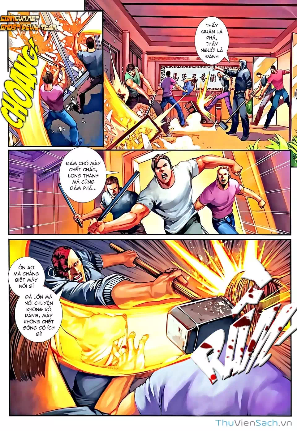 Truyện Tranh Cửu Long Thành Trại 2: Vây Thành trang 5