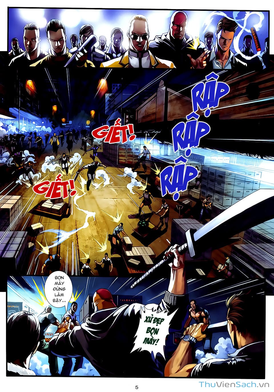 Truyện Tranh Cửu Long Thành Trại 2: Vây Thành trang 5