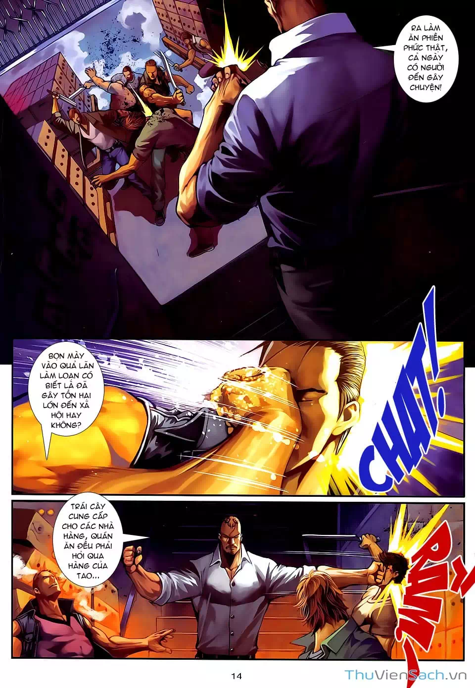 Truyện Tranh Cửu Long Thành Trại 2: Vây Thành trang 5