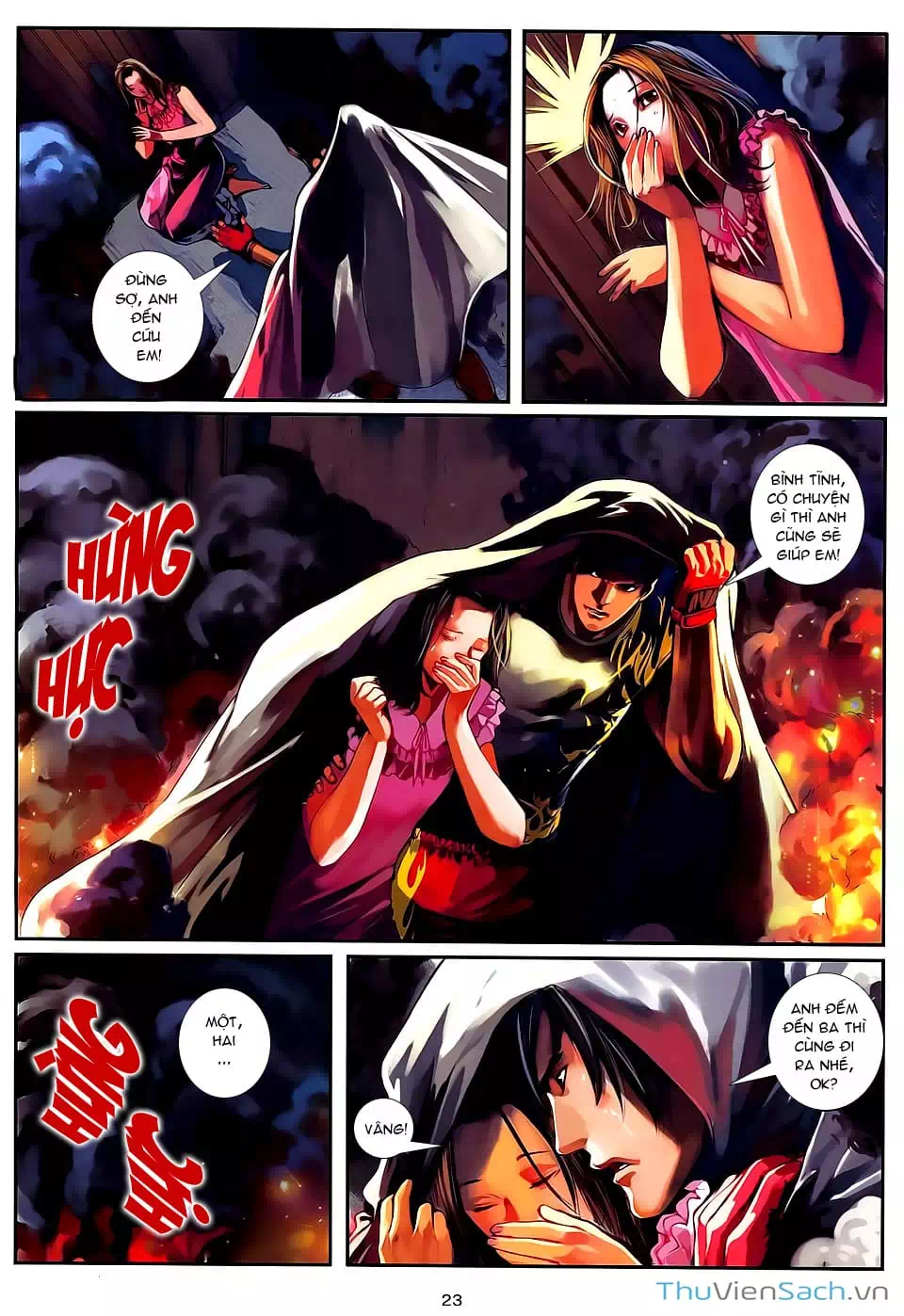 Truyện Tranh Cửu Long Thành Trại 2: Vây Thành trang 5