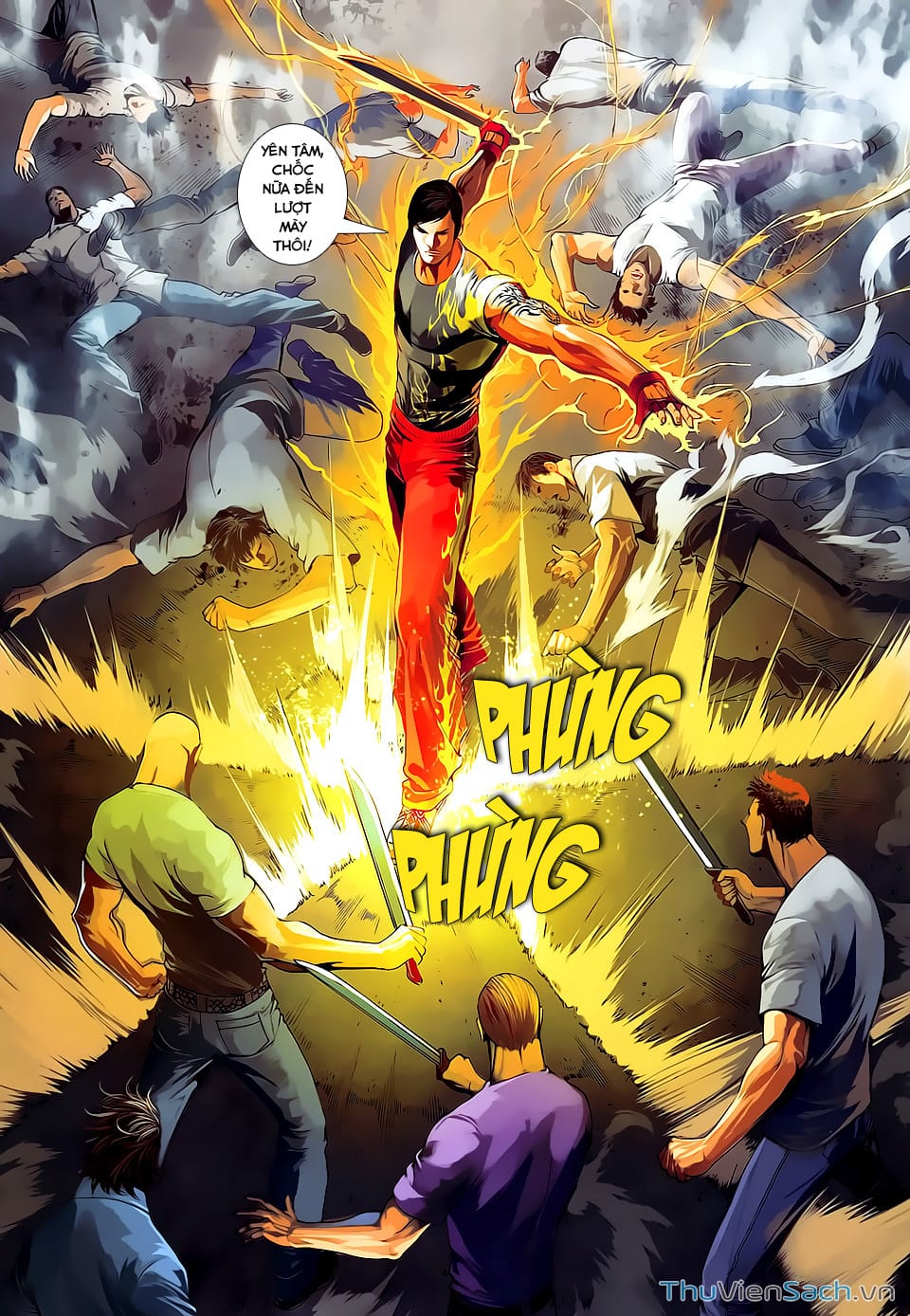 Truyện Tranh Cửu Long Thành Trại 2: Vây Thành trang 5