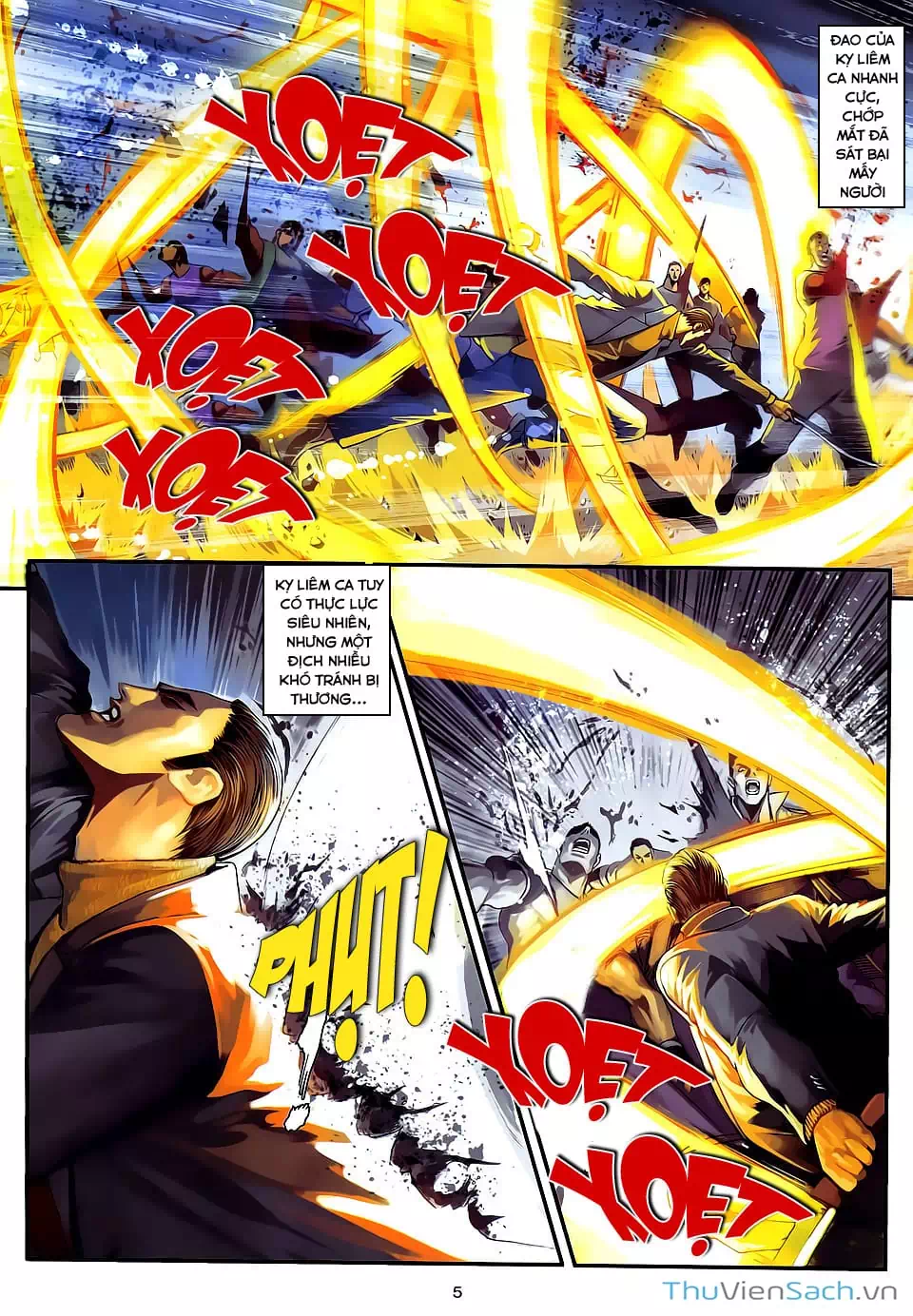 Truyện Tranh Cửu Long Thành Trại 2: Vây Thành trang 5