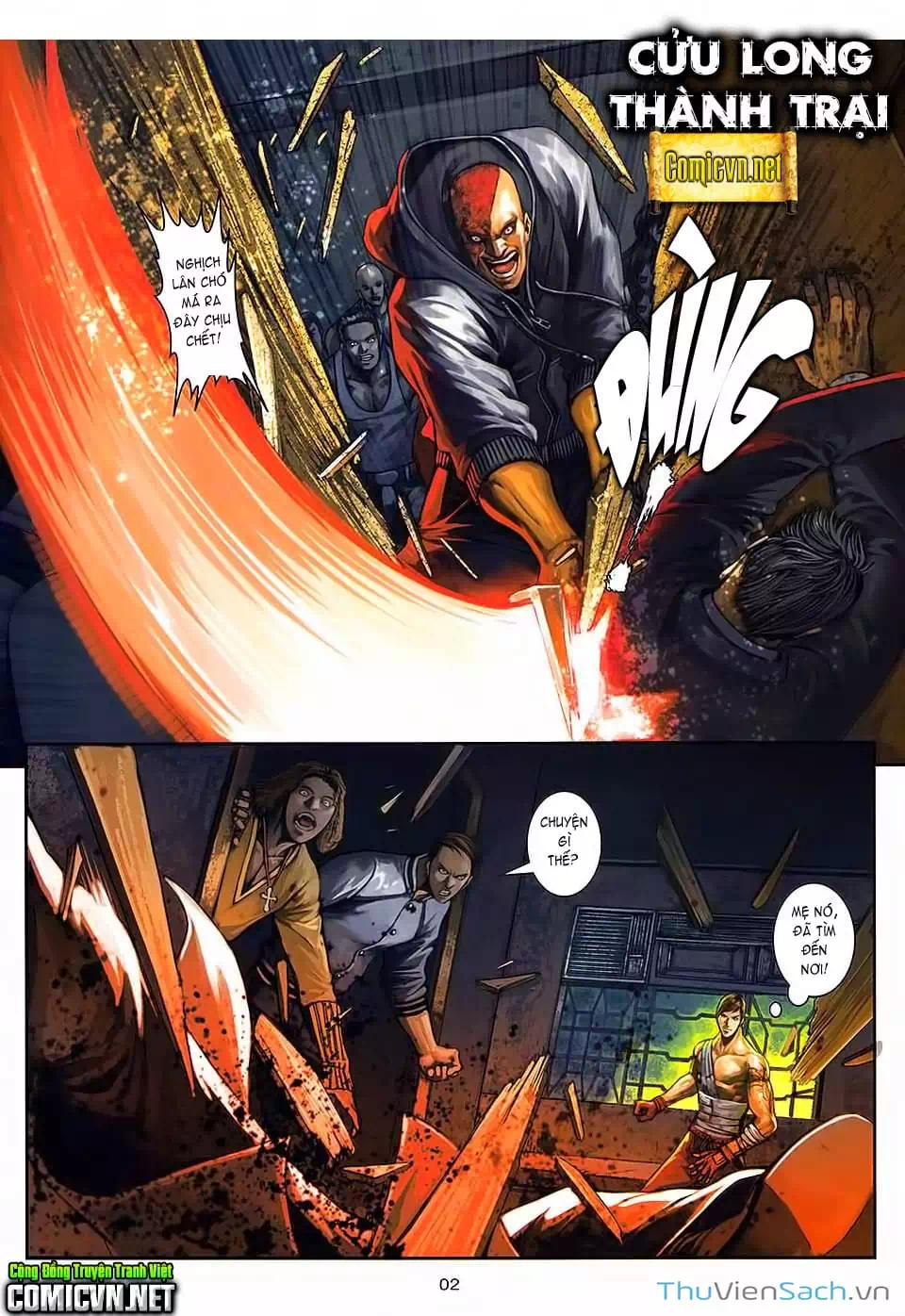 Truyện Tranh Cửu Long Thành Trại 2: Vây Thành trang 5