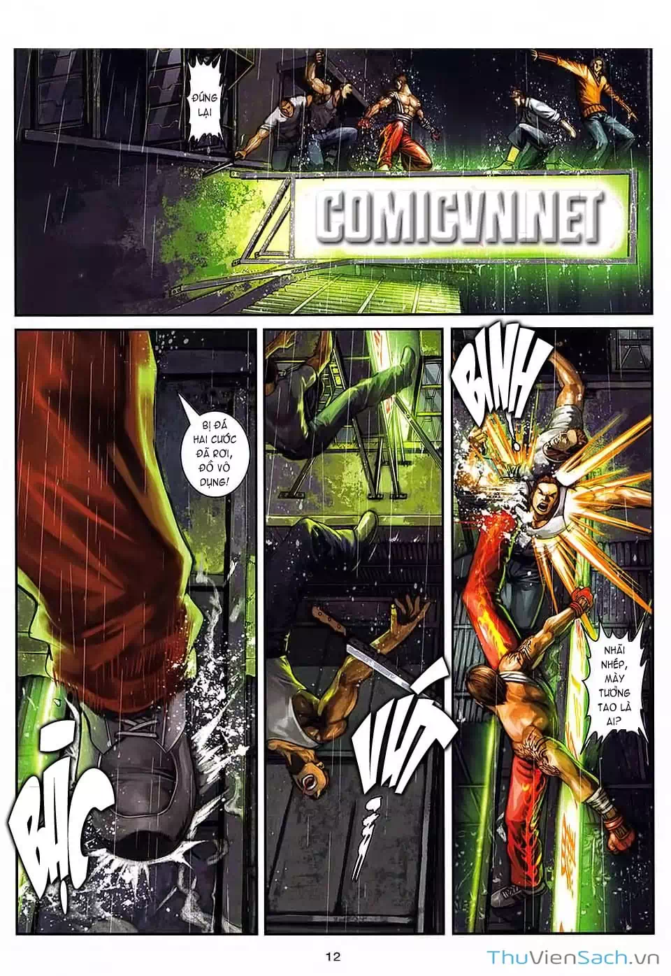 Truyện Tranh Cửu Long Thành Trại 2: Vây Thành trang 5