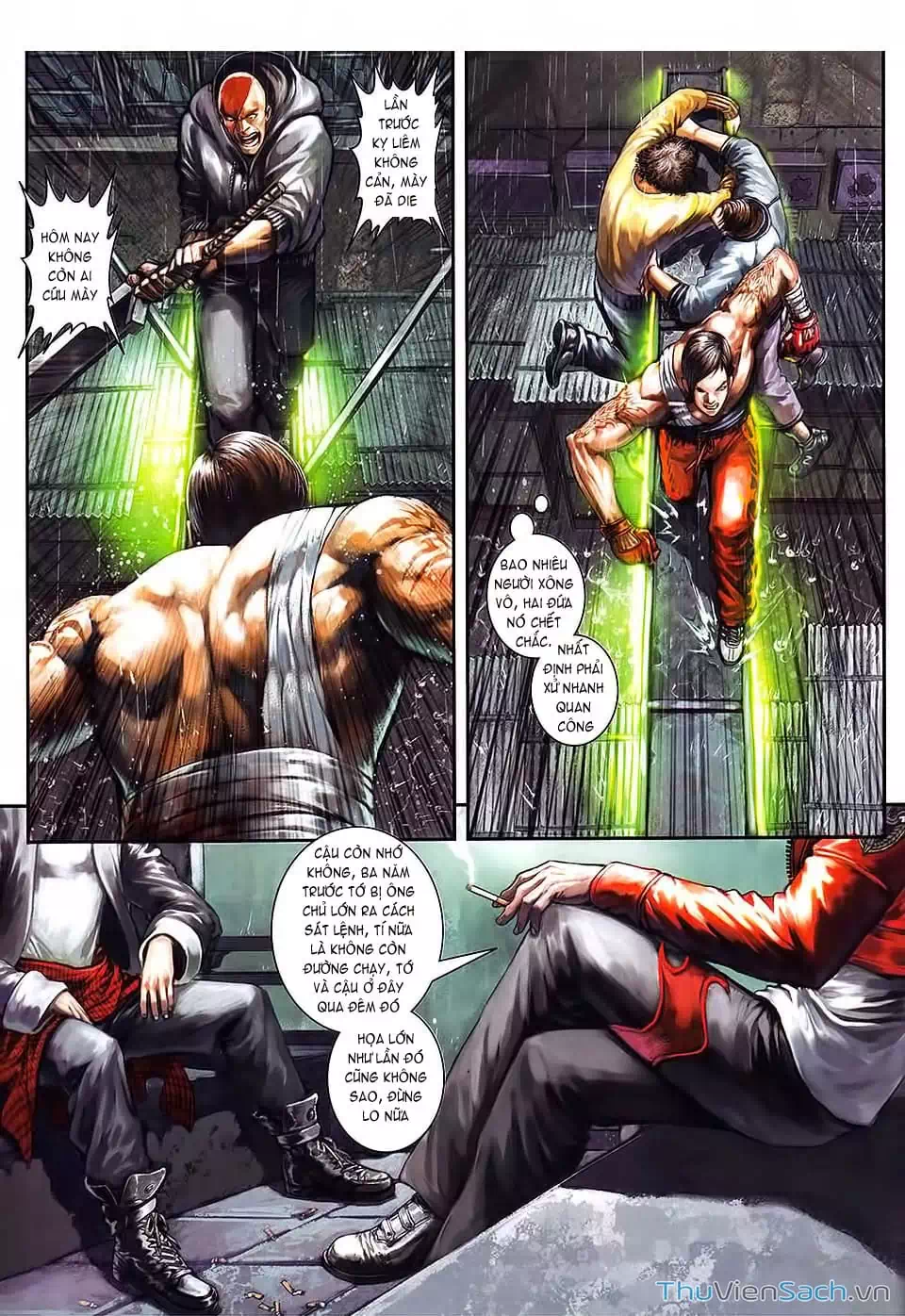 Truyện Tranh Cửu Long Thành Trại 2: Vây Thành trang 5