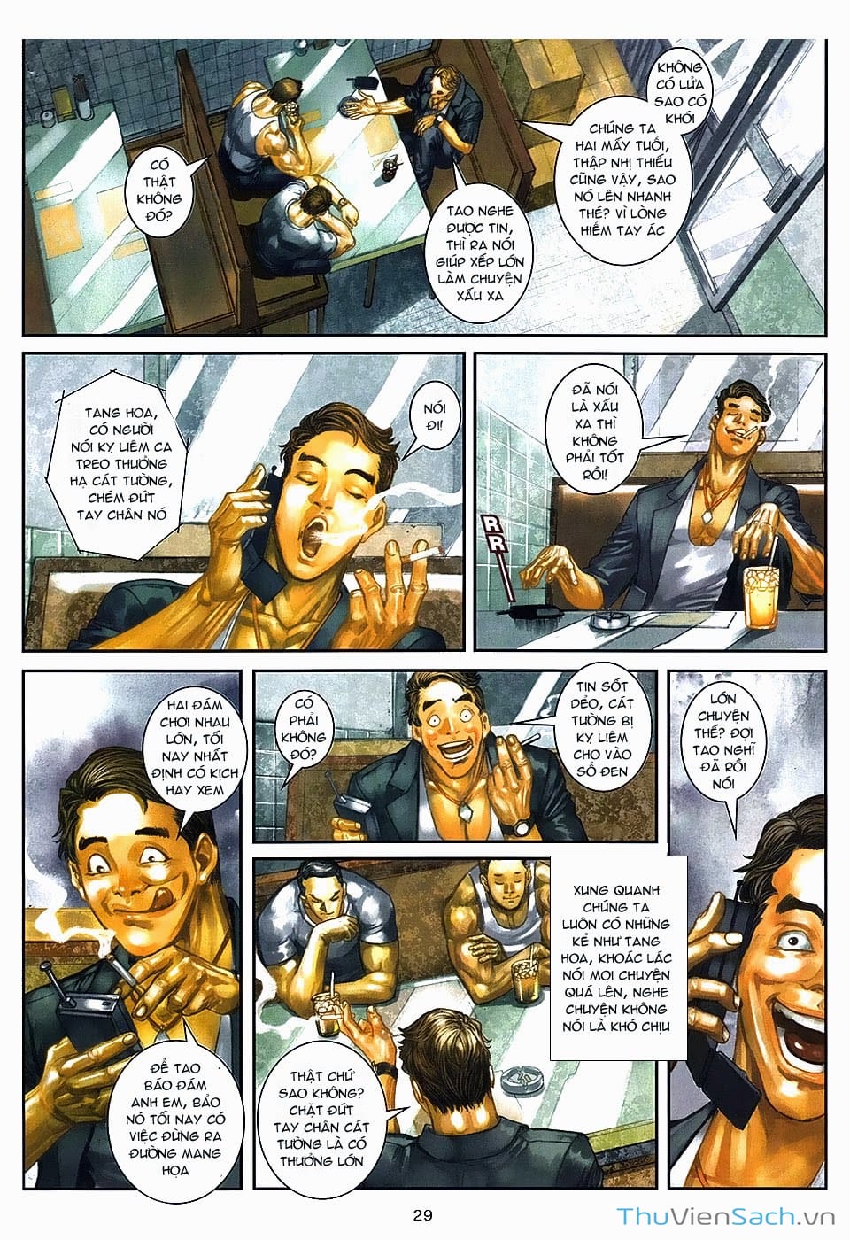 Truyện Tranh Cửu Long Thành Trại 2: Vây Thành trang 5