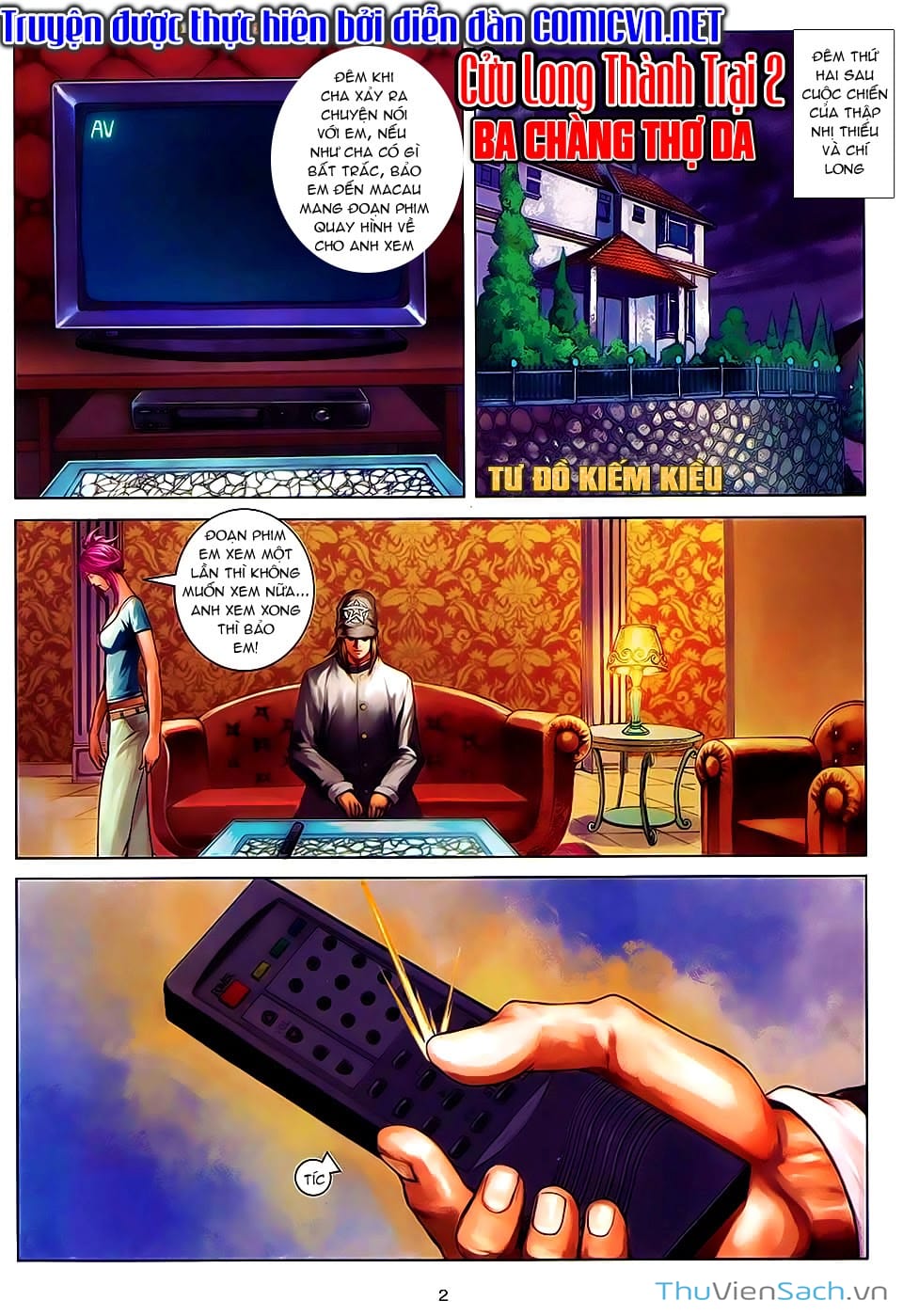 Truyện Tranh Cửu Long Thành Trại 2: Vây Thành trang 5