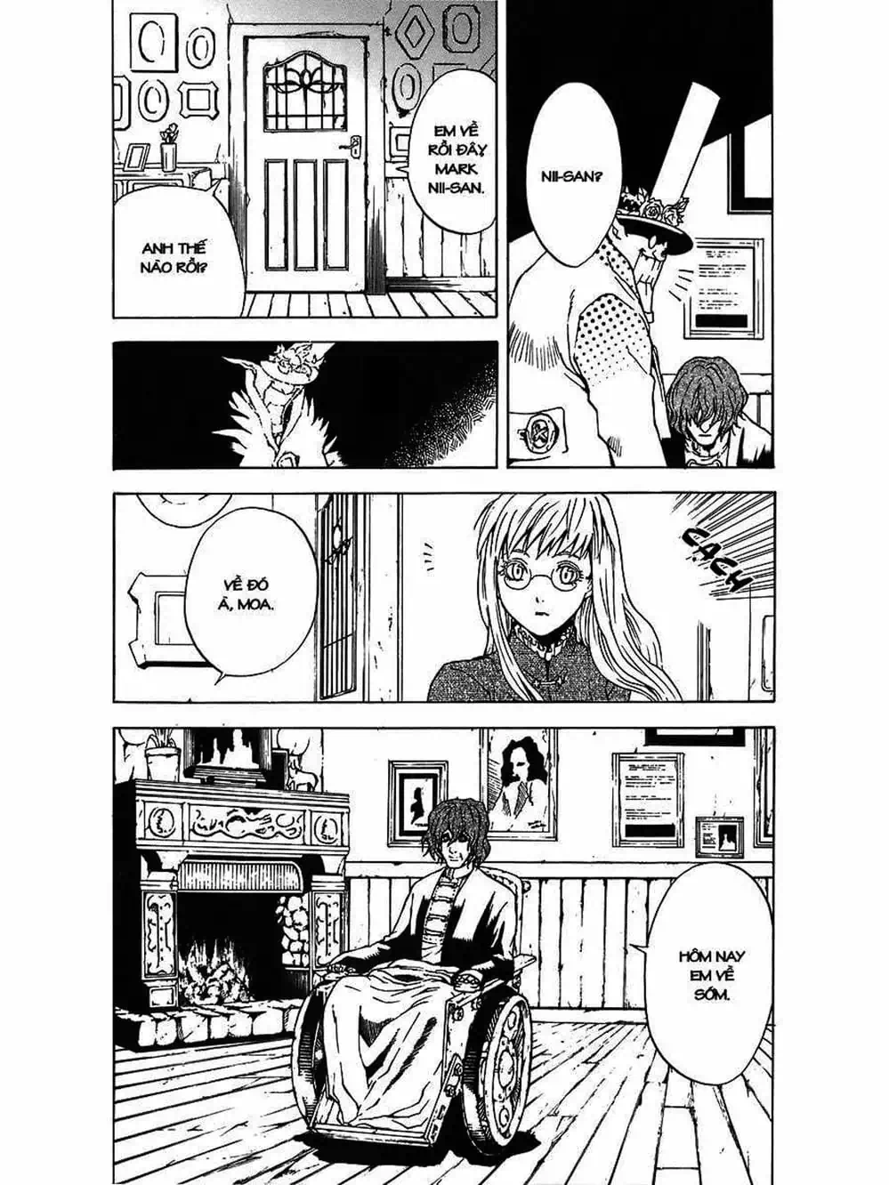 Truyện Tranh Quái Vật Sinh Ra Từ Linh Hồn Chết Chóc - D. Gray-Man trang 8