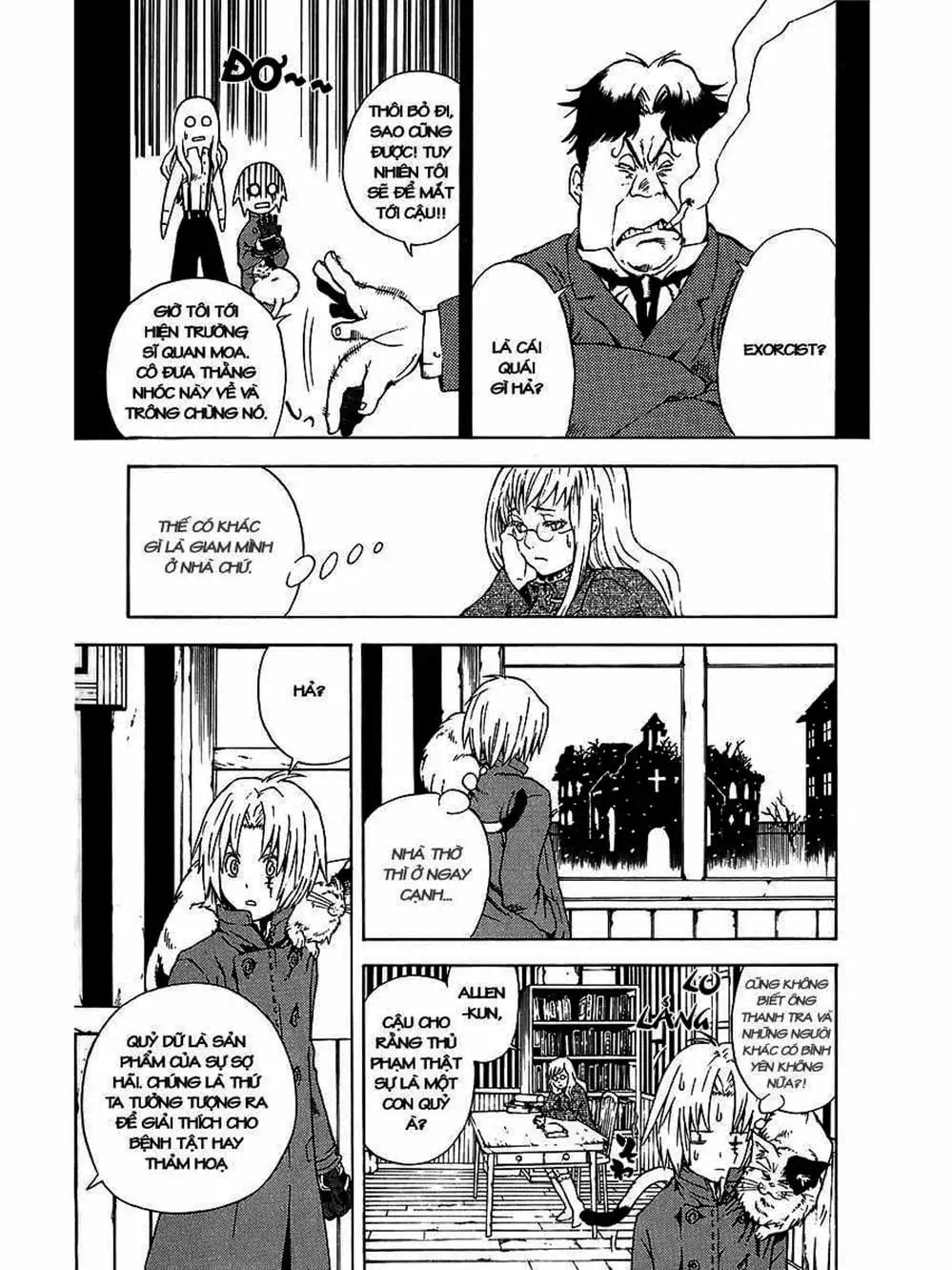 Truyện Tranh Quái Vật Sinh Ra Từ Linh Hồn Chết Chóc - D. Gray-Man trang 8