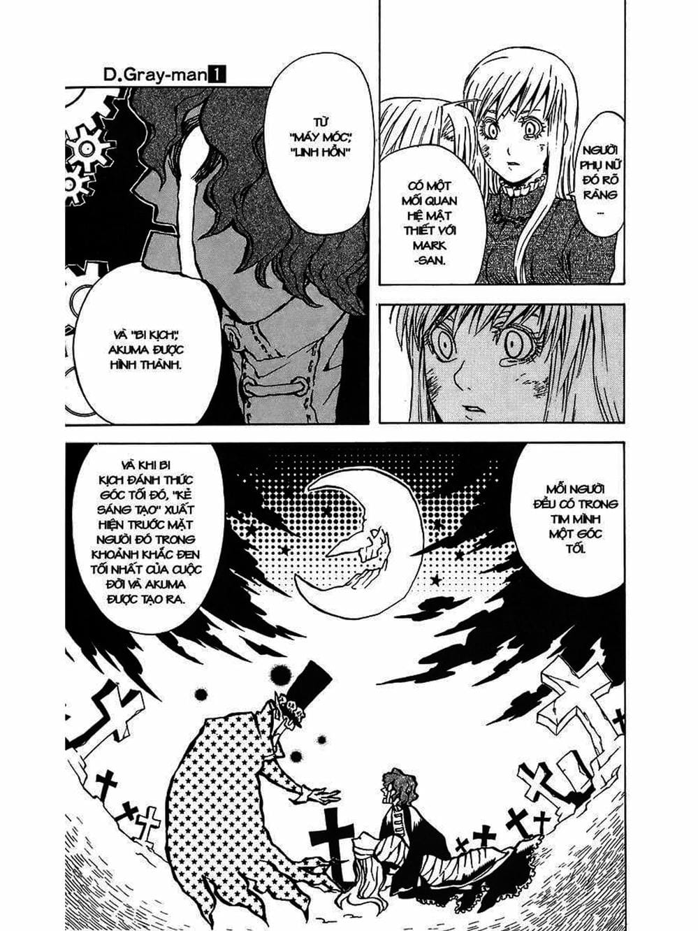 Truyện Tranh Quái Vật Sinh Ra Từ Linh Hồn Chết Chóc - D. Gray-Man trang 8