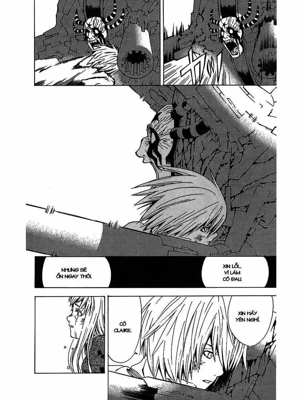 Truyện Tranh Quái Vật Sinh Ra Từ Linh Hồn Chết Chóc - D. Gray-Man trang 8