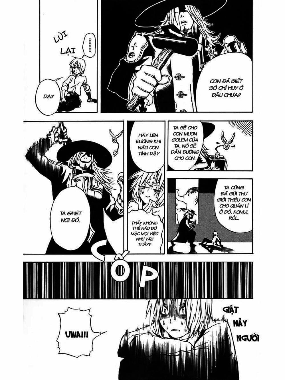 Truyện Tranh Quái Vật Sinh Ra Từ Linh Hồn Chết Chóc - D. Gray-Man trang 8