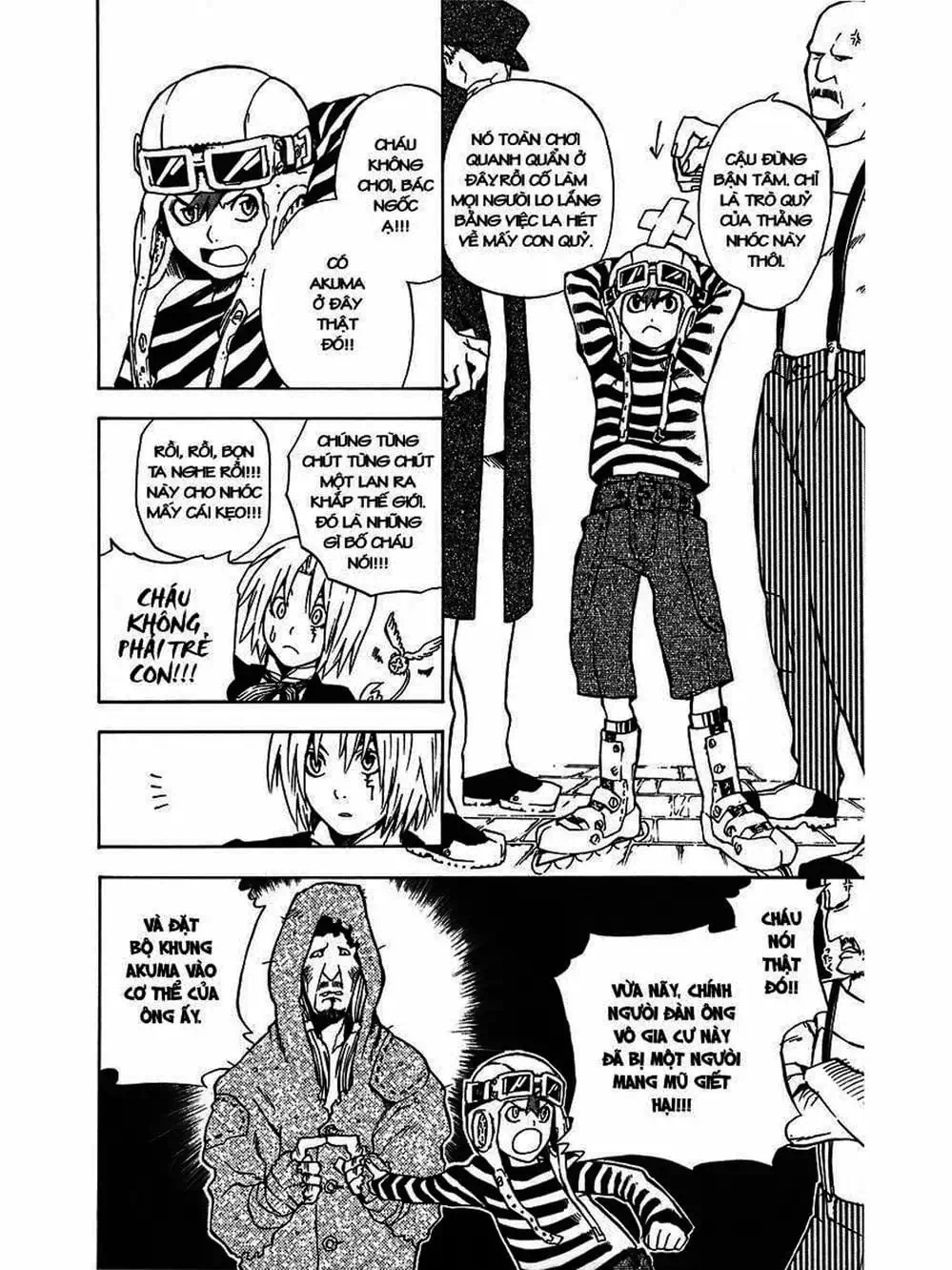 Truyện Tranh Quái Vật Sinh Ra Từ Linh Hồn Chết Chóc - D. Gray-Man trang 8