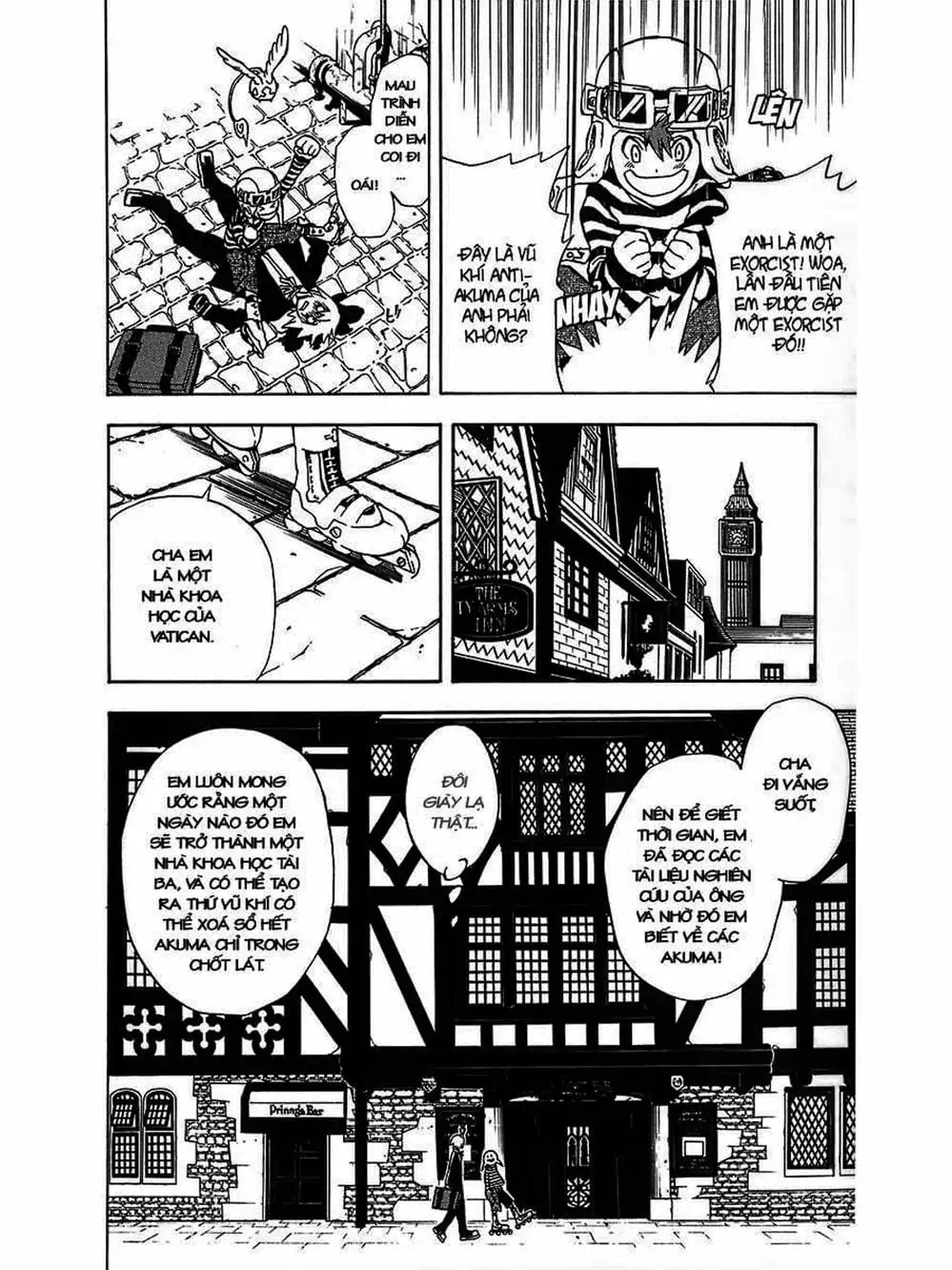 Truyện Tranh Quái Vật Sinh Ra Từ Linh Hồn Chết Chóc - D. Gray-Man trang 8