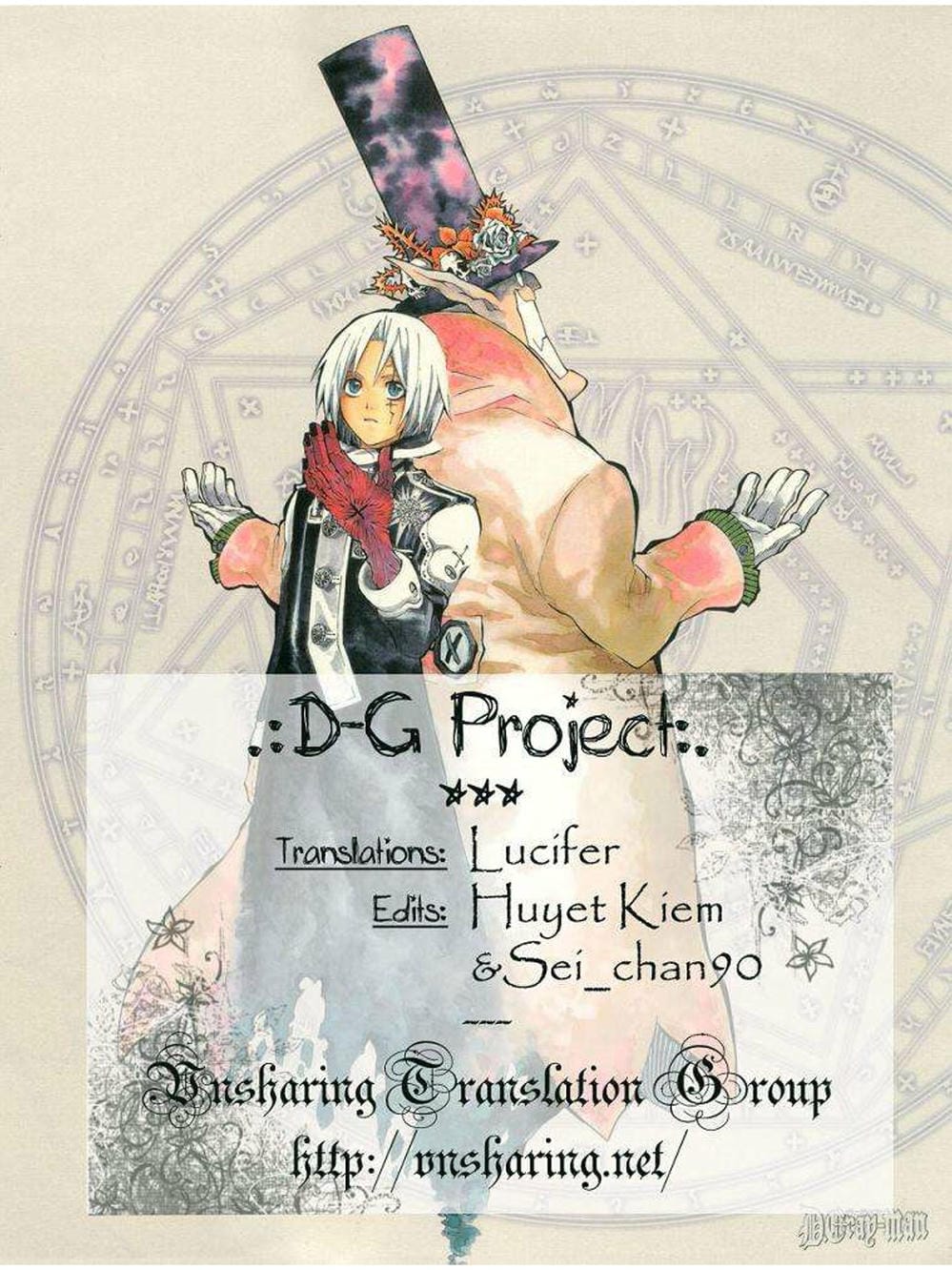 Truyện Tranh Quái Vật Sinh Ra Từ Linh Hồn Chết Chóc - D. Gray-Man trang 8