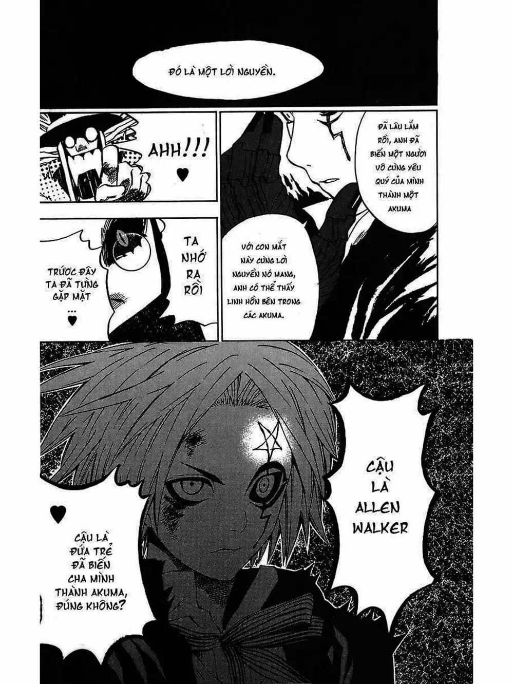 Truyện Tranh Quái Vật Sinh Ra Từ Linh Hồn Chết Chóc - D. Gray-Man trang 8