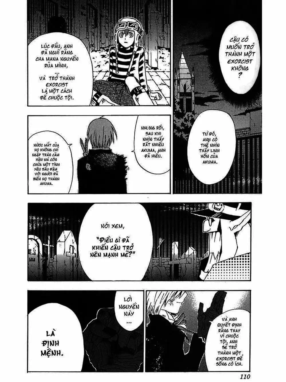 Truyện Tranh Quái Vật Sinh Ra Từ Linh Hồn Chết Chóc - D. Gray-Man trang 8