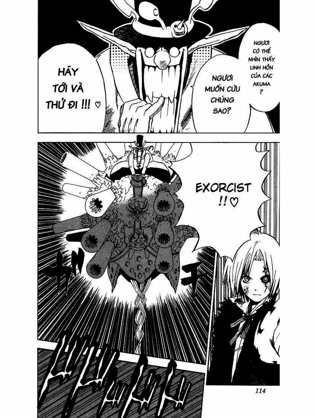 Truyện Tranh Quái Vật Sinh Ra Từ Linh Hồn Chết Chóc - D. Gray-Man trang 8