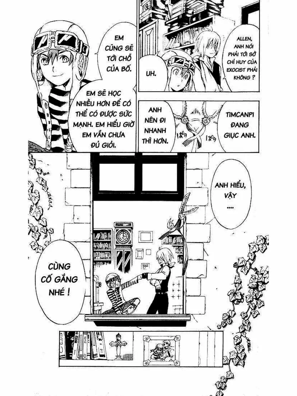 Truyện Tranh Quái Vật Sinh Ra Từ Linh Hồn Chết Chóc - D. Gray-Man trang 8