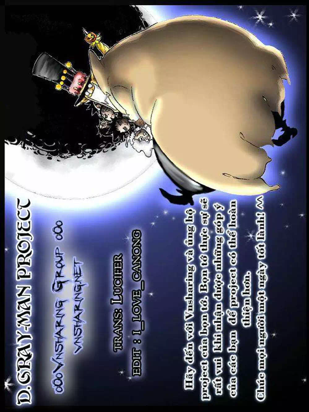 Truyện Tranh Quái Vật Sinh Ra Từ Linh Hồn Chết Chóc - D. Gray-Man trang 8