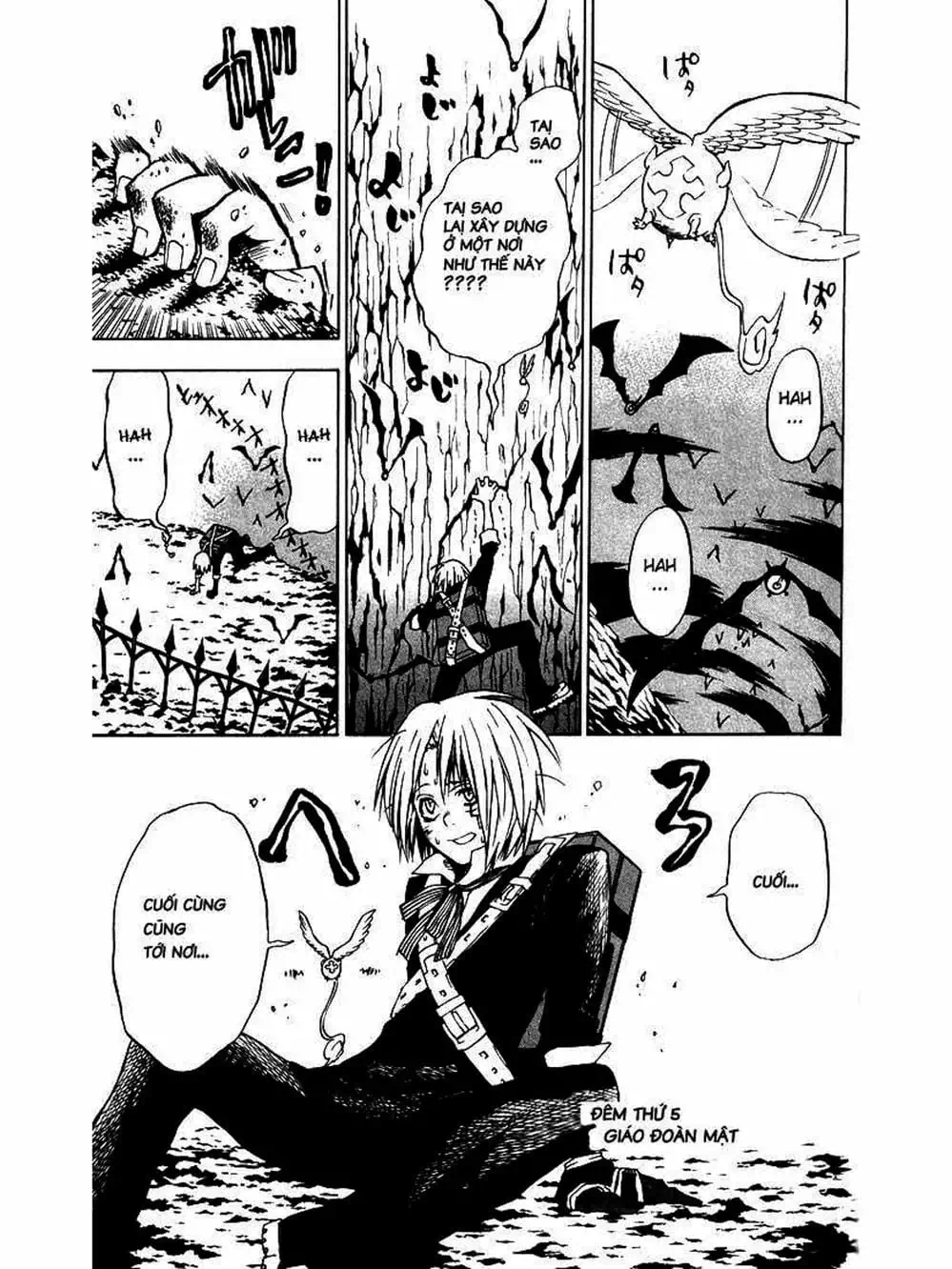 Truyện Tranh Quái Vật Sinh Ra Từ Linh Hồn Chết Chóc - D. Gray-Man trang 8