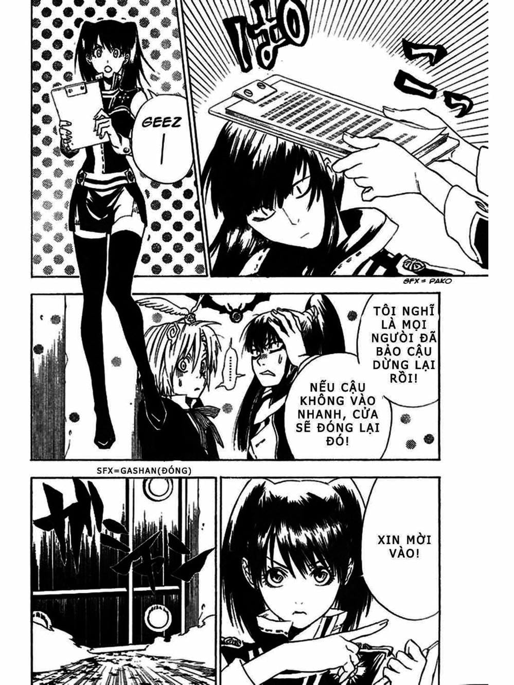 Truyện Tranh Quái Vật Sinh Ra Từ Linh Hồn Chết Chóc - D. Gray-Man trang 8