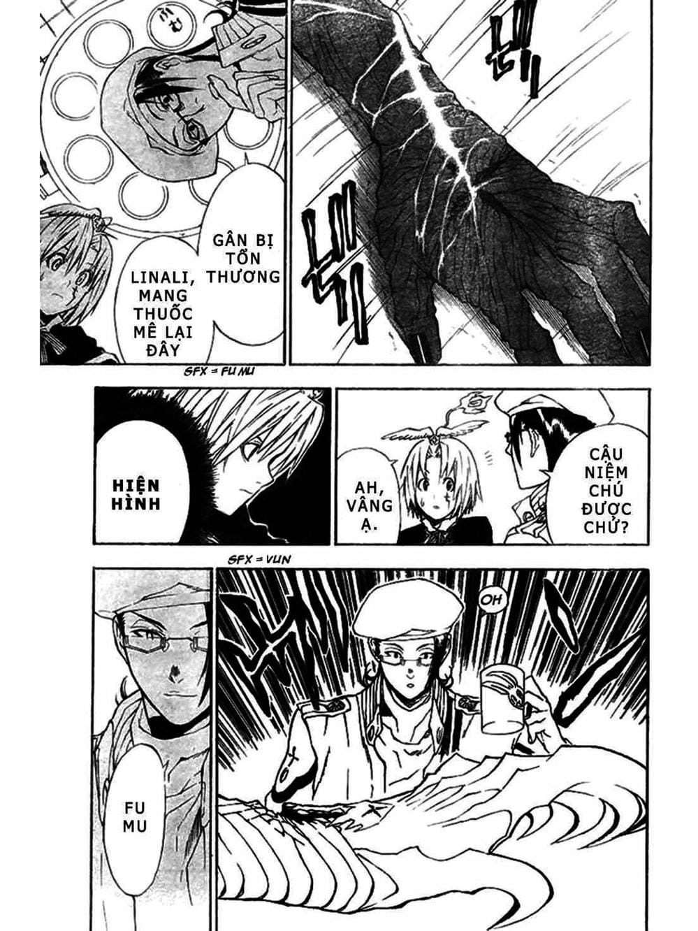 Truyện Tranh Quái Vật Sinh Ra Từ Linh Hồn Chết Chóc - D. Gray-Man trang 8