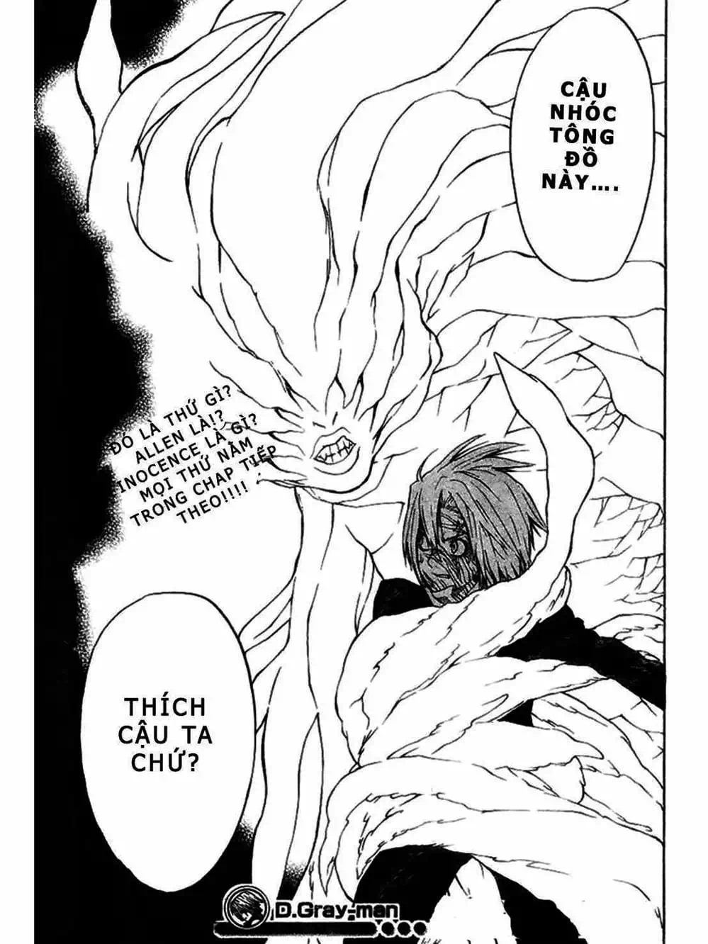 Truyện Tranh Quái Vật Sinh Ra Từ Linh Hồn Chết Chóc - D. Gray-Man trang 8