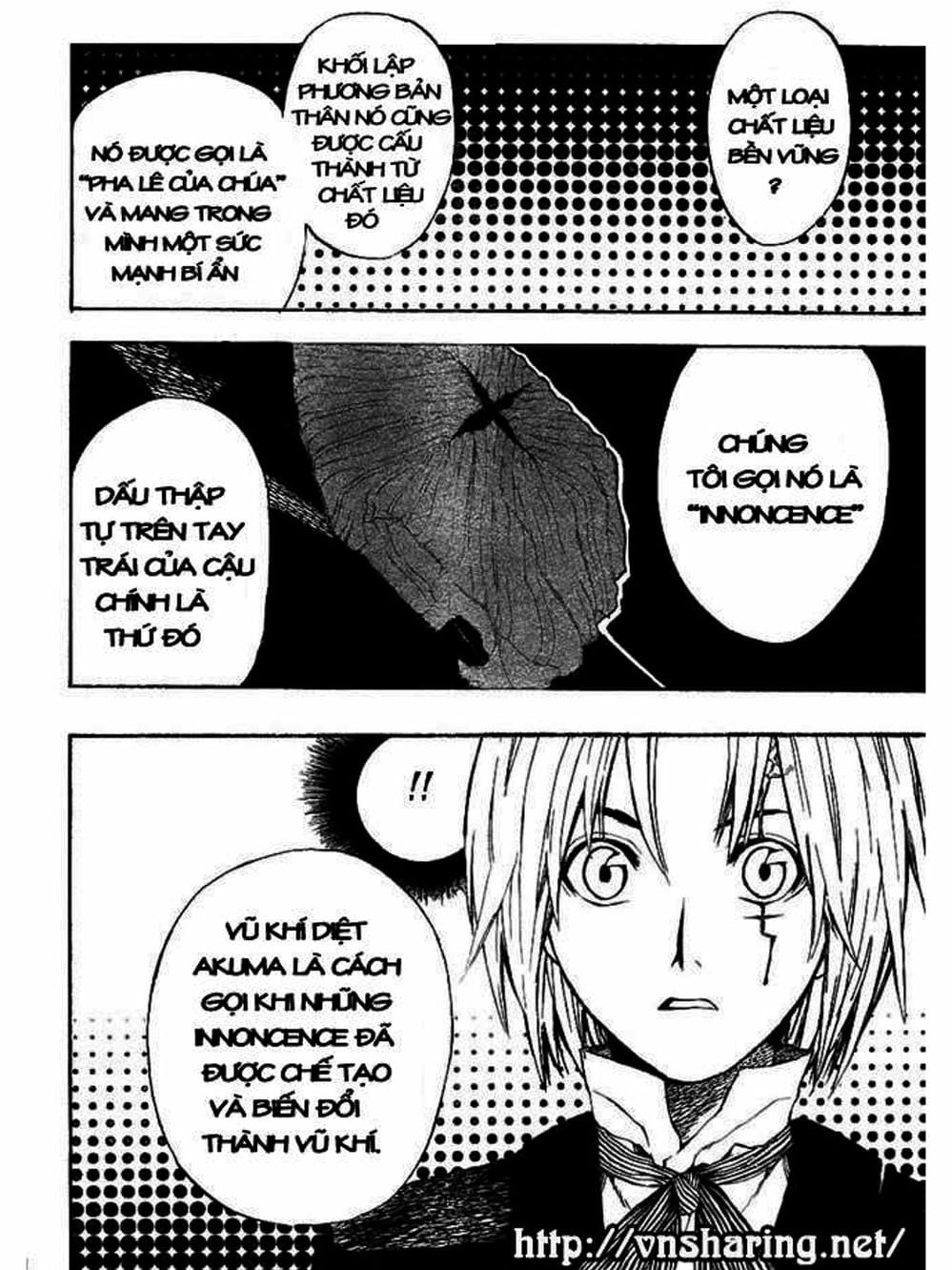 Truyện Tranh Quái Vật Sinh Ra Từ Linh Hồn Chết Chóc - D. Gray-Man trang 8