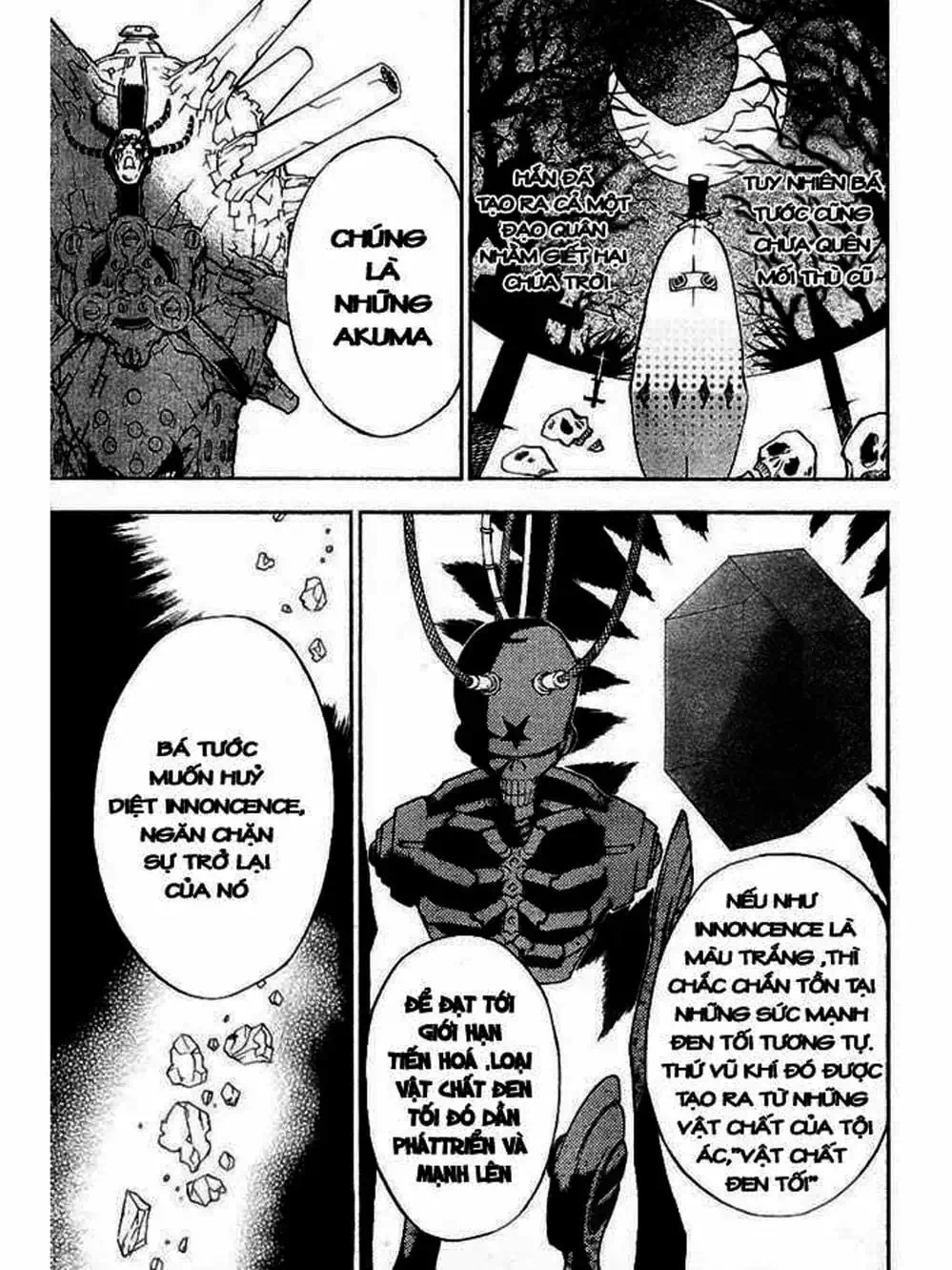 Truyện Tranh Quái Vật Sinh Ra Từ Linh Hồn Chết Chóc - D. Gray-Man trang 8