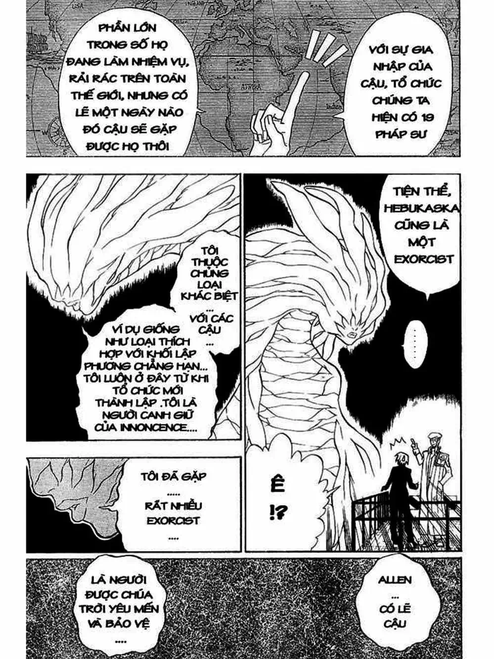 Truyện Tranh Quái Vật Sinh Ra Từ Linh Hồn Chết Chóc - D. Gray-Man trang 8