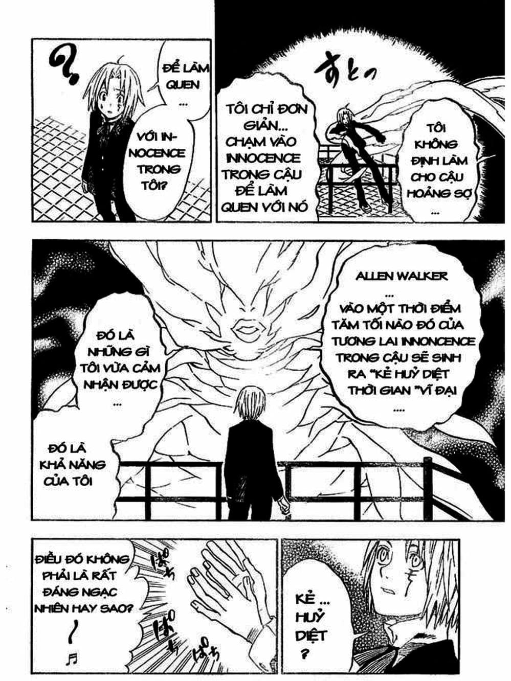 Truyện Tranh Quái Vật Sinh Ra Từ Linh Hồn Chết Chóc - D. Gray-Man trang 8