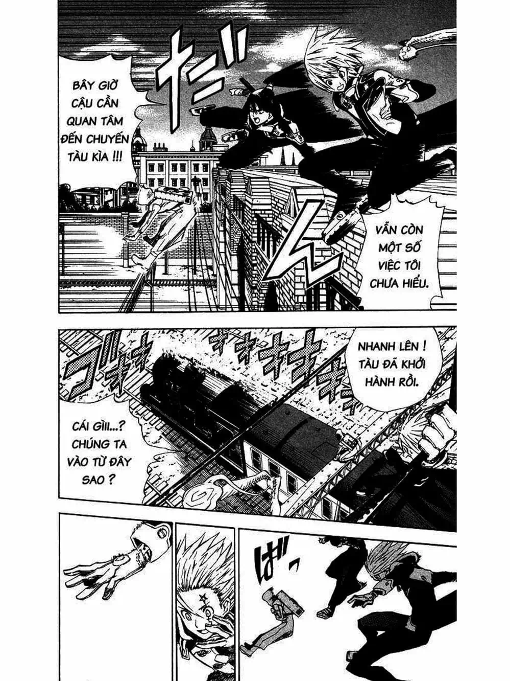 Truyện Tranh Quái Vật Sinh Ra Từ Linh Hồn Chết Chóc - D. Gray-Man trang 8