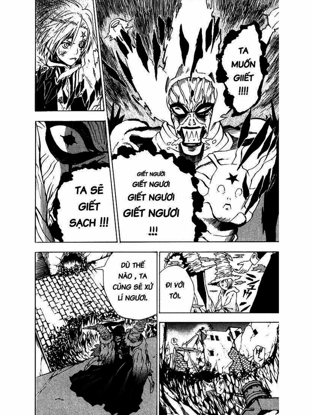 Truyện Tranh Quái Vật Sinh Ra Từ Linh Hồn Chết Chóc - D. Gray-Man trang 8