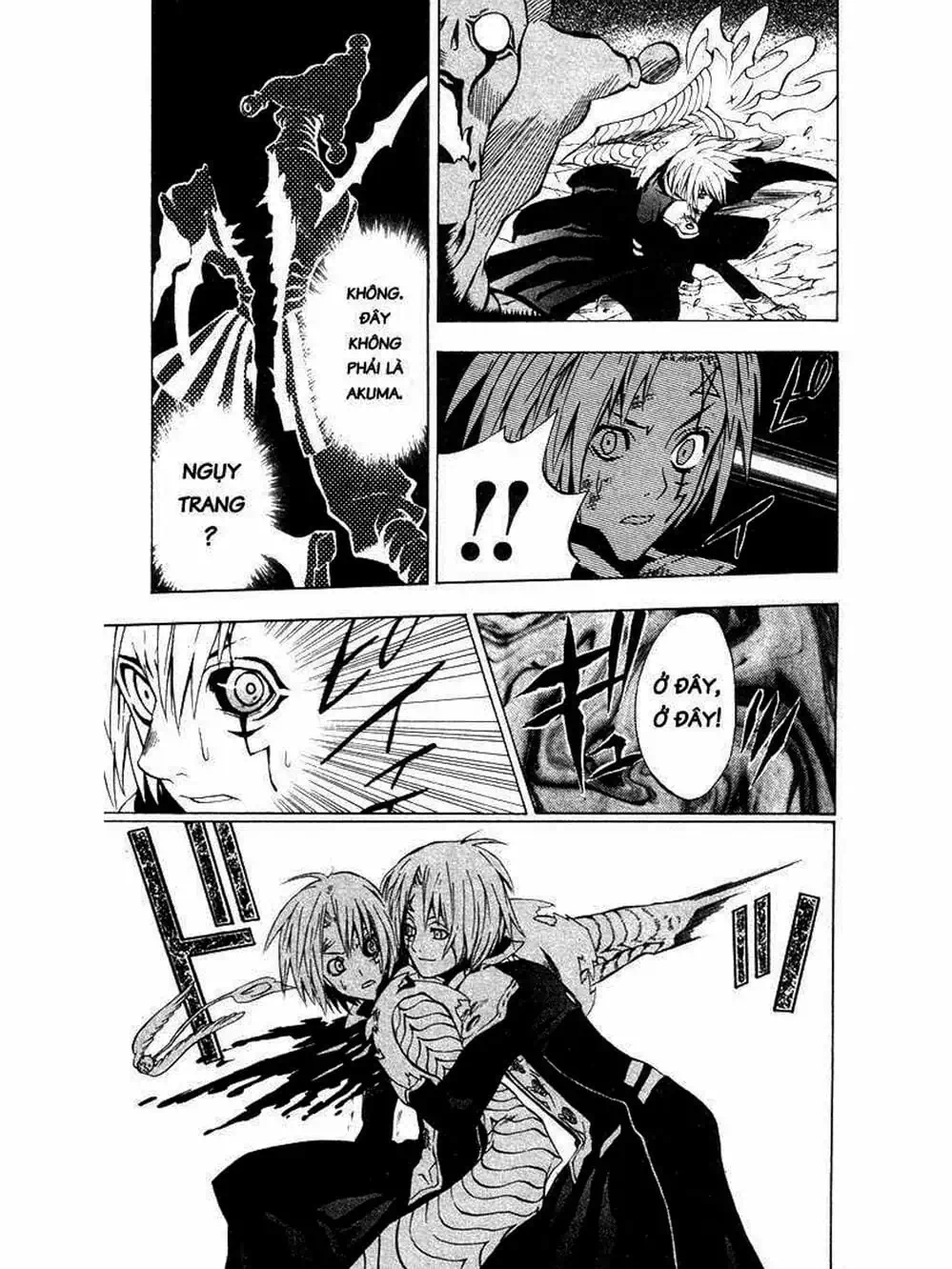 Truyện Tranh Quái Vật Sinh Ra Từ Linh Hồn Chết Chóc - D. Gray-Man trang 8