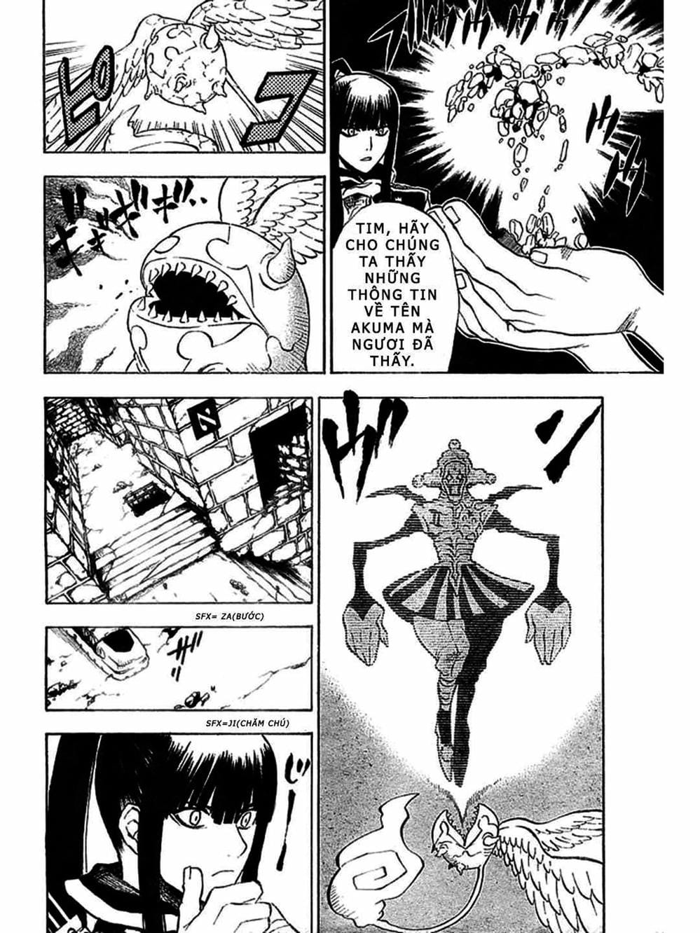 Truyện Tranh Quái Vật Sinh Ra Từ Linh Hồn Chết Chóc - D. Gray-Man trang 8