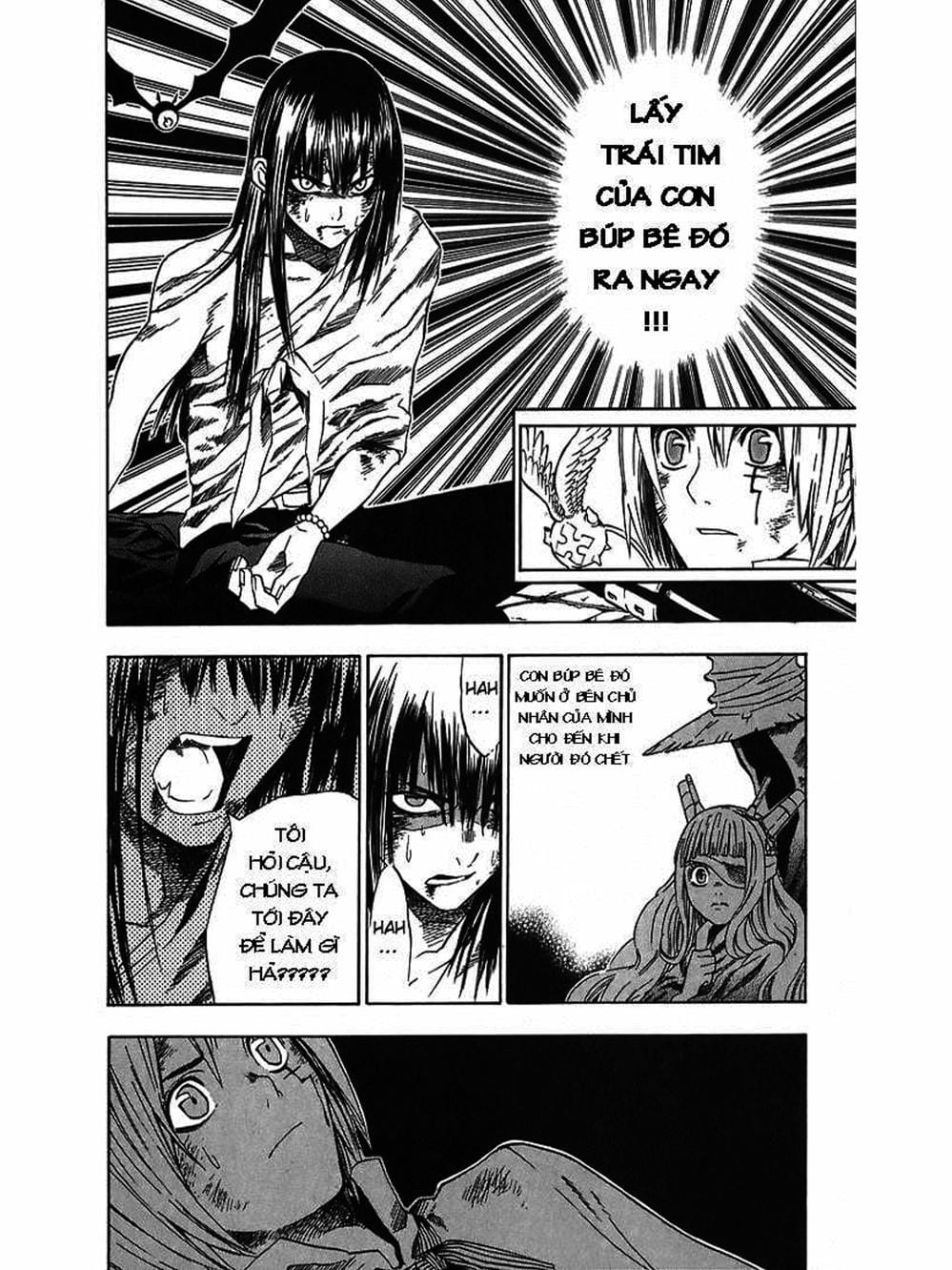 Truyện Tranh Quái Vật Sinh Ra Từ Linh Hồn Chết Chóc - D. Gray-Man trang 8