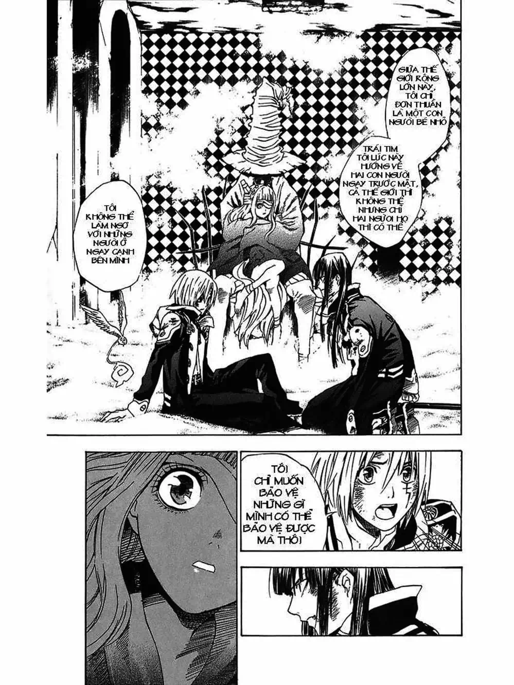 Truyện Tranh Quái Vật Sinh Ra Từ Linh Hồn Chết Chóc - D. Gray-Man trang 8