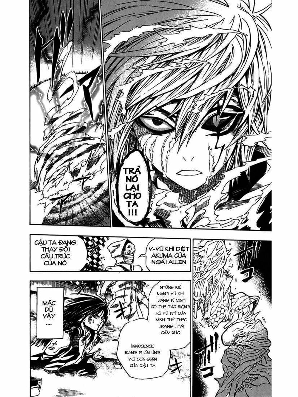 Truyện Tranh Quái Vật Sinh Ra Từ Linh Hồn Chết Chóc - D. Gray-Man trang 8